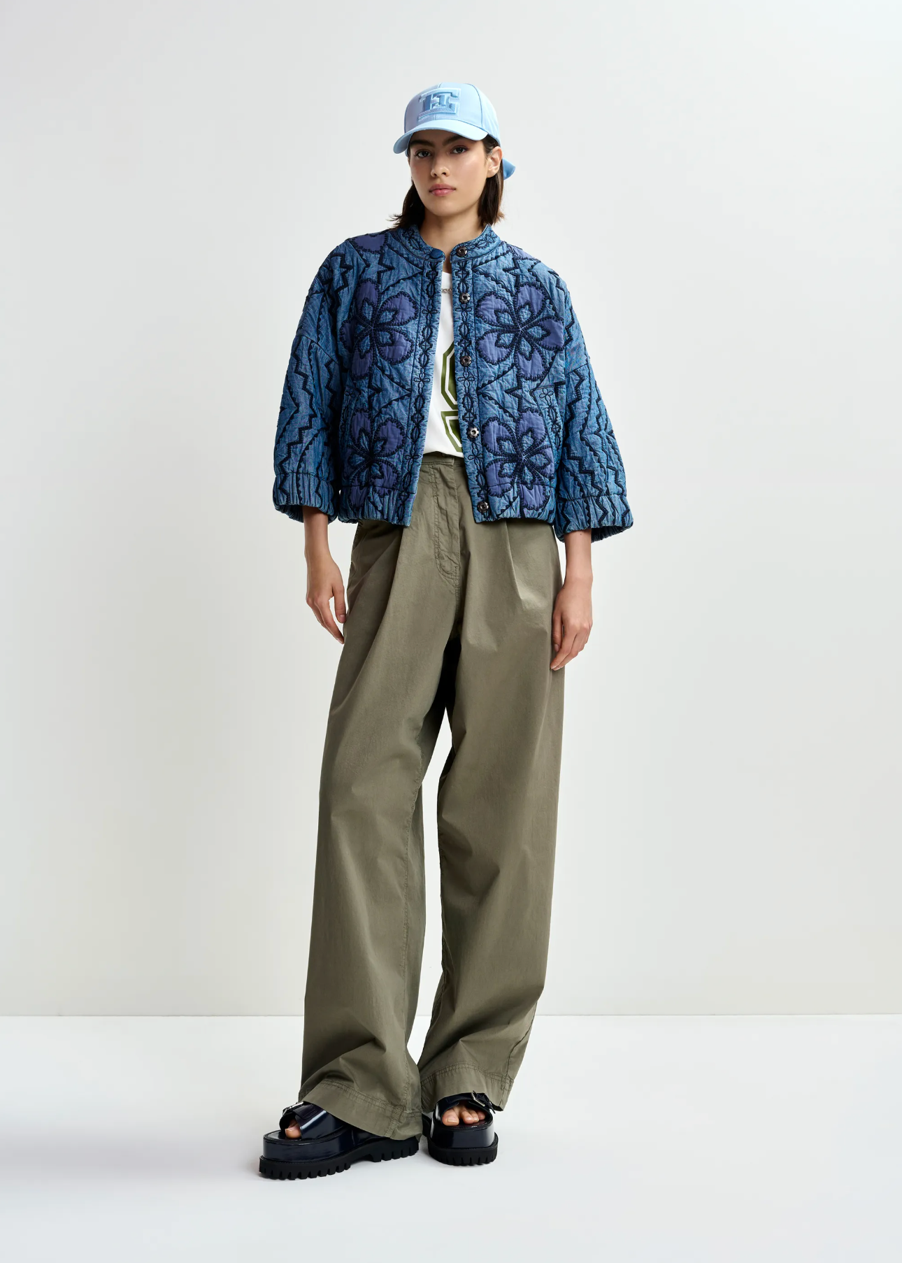 ESSENTIEL ANTWERP Jacket "Jatropha" nile blue