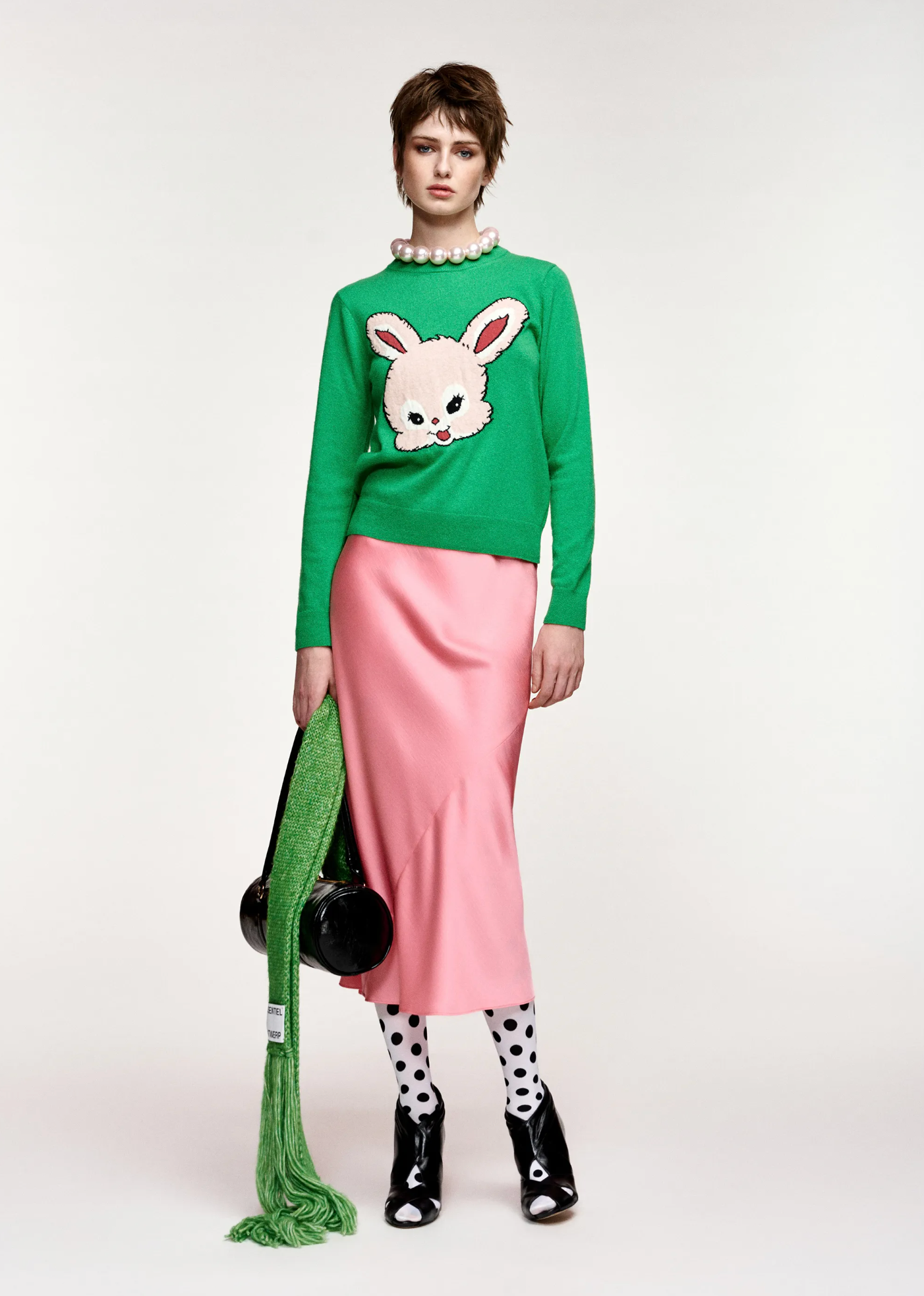 ESSENTIEL ANTWERP Pullover "Kapital" kiwi queen