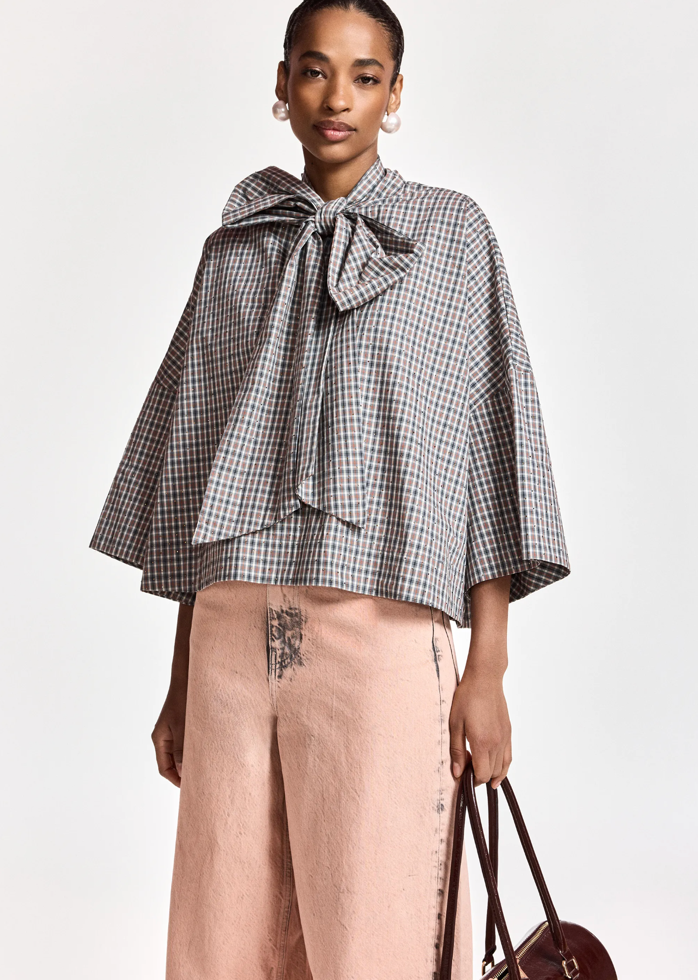 ESSENTIEL ANTWERP Blouse "Kefir" steel pulse