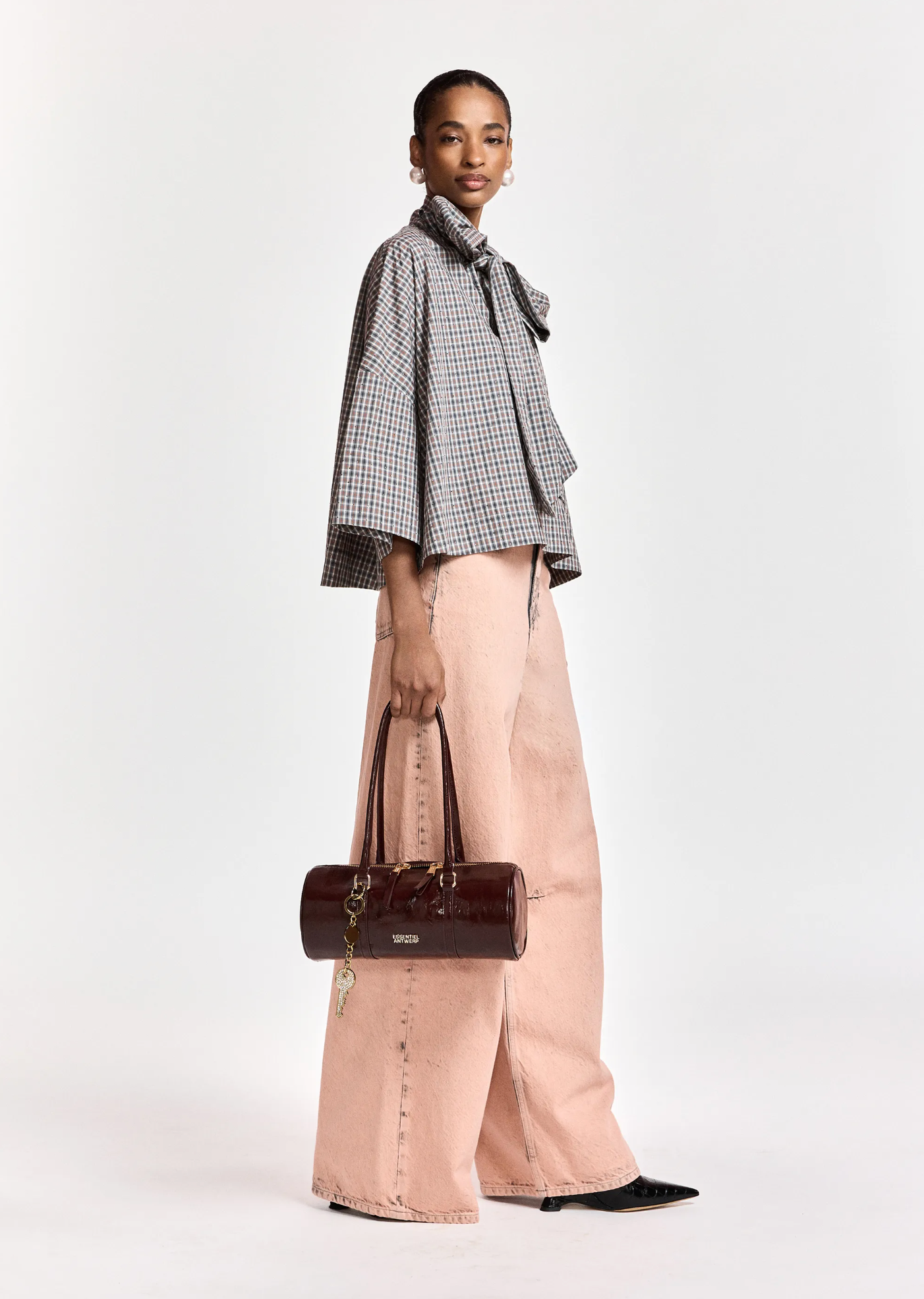 ESSENTIEL ANTWERP Blouse "Kefir" steel pulse