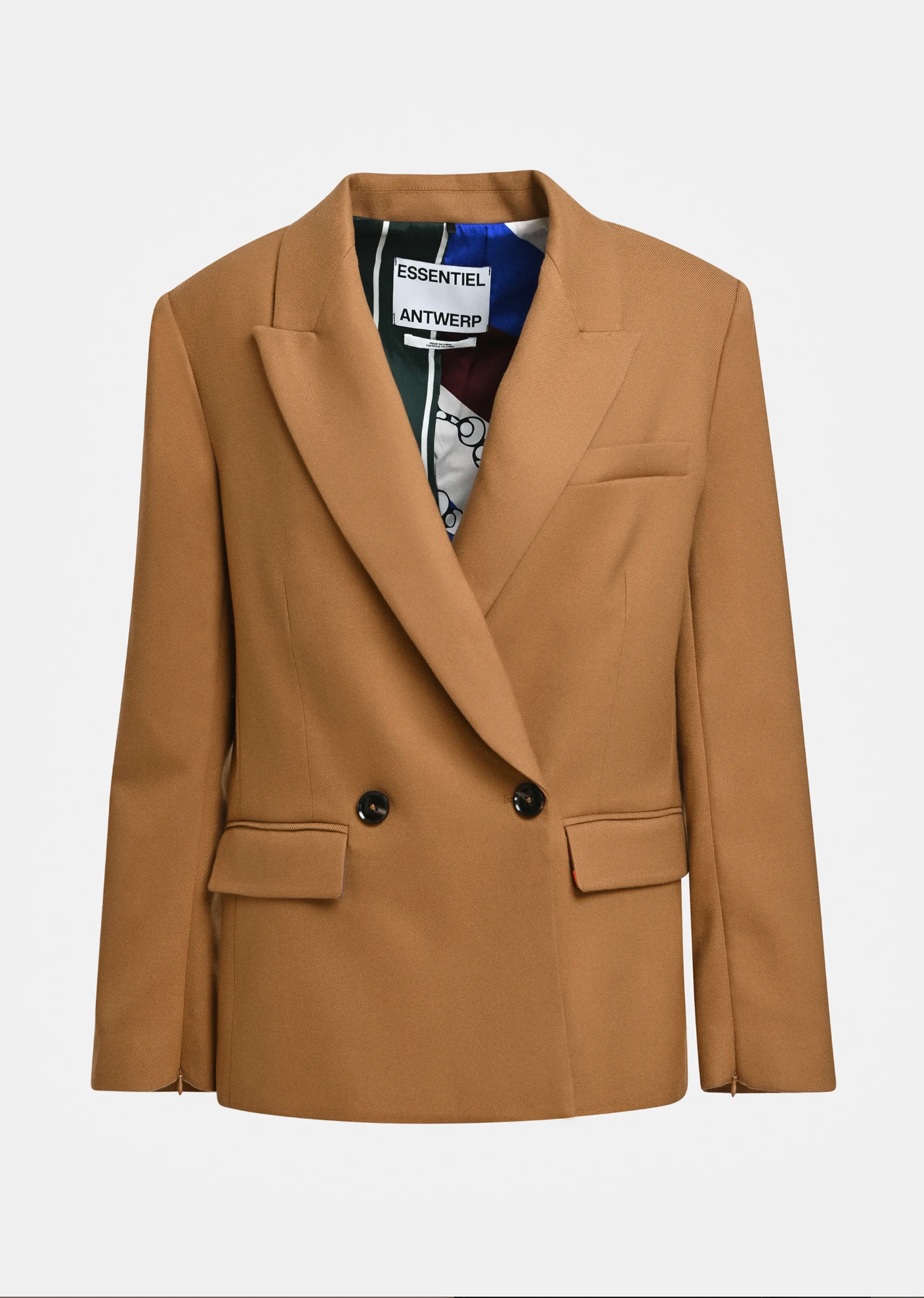 ESSENTIEL ANTWERP Blazer "Kendra" camel