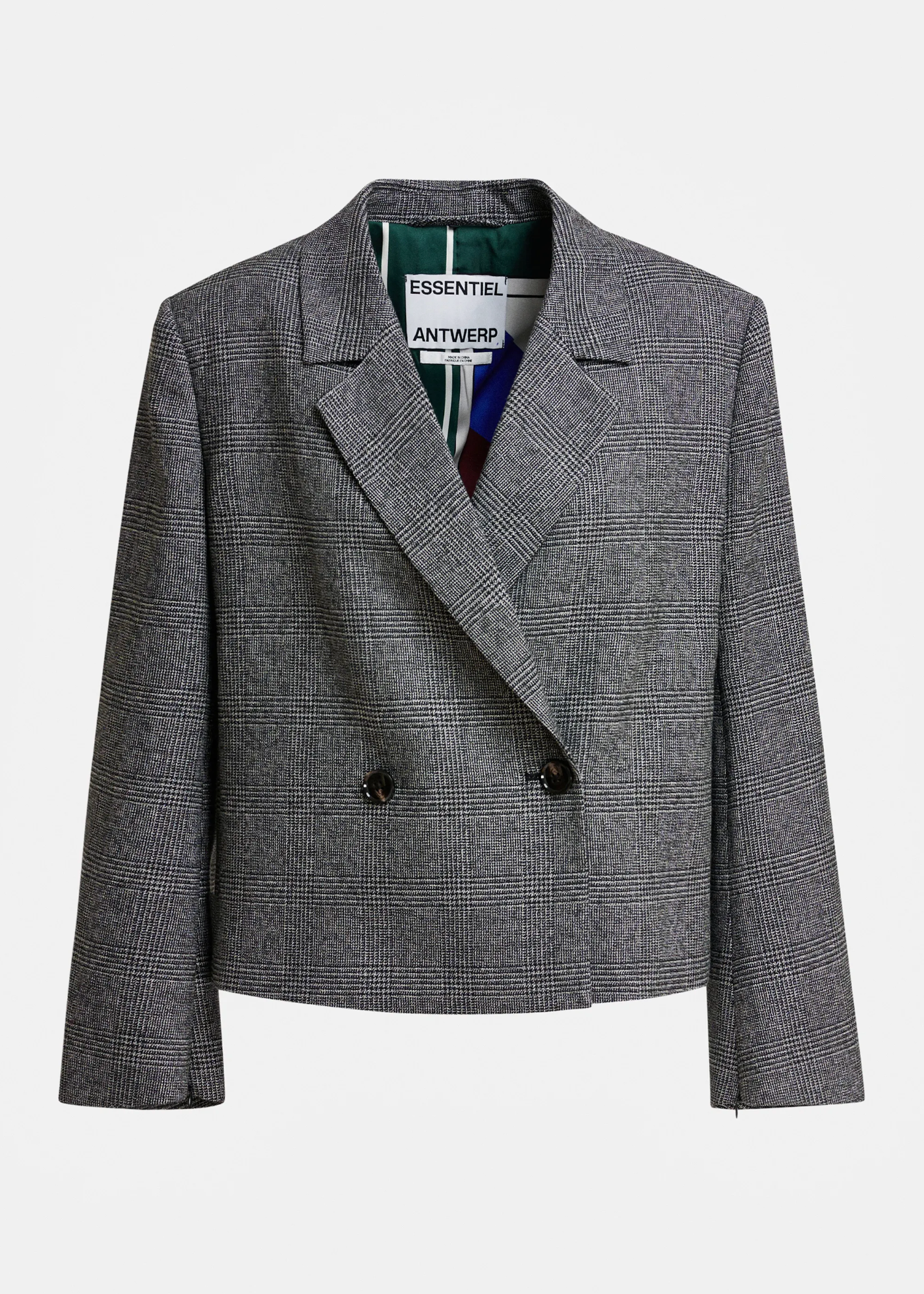 ESSENTIEL ANTWERP Blazer "Kiana" steel pulse