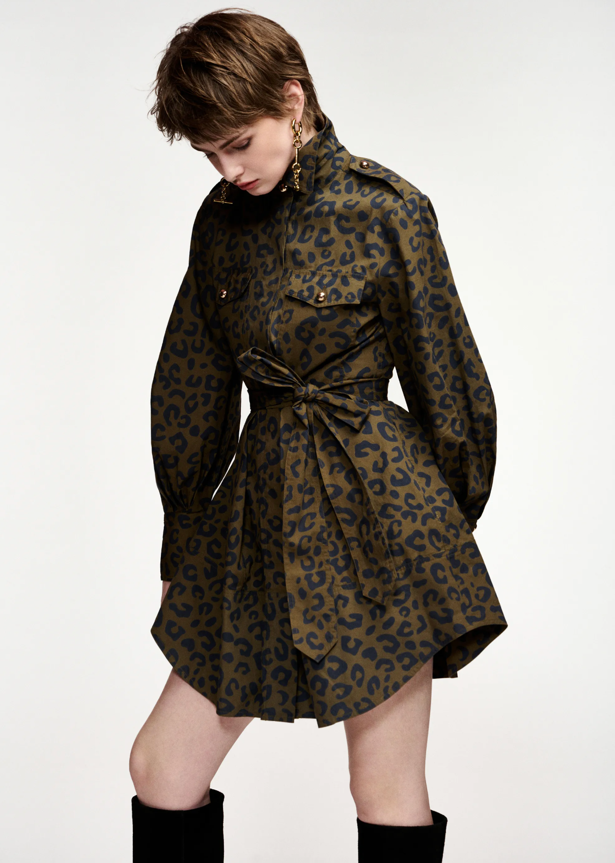 ESSENTIEL ANTWERP Dress "Keto" dusty green