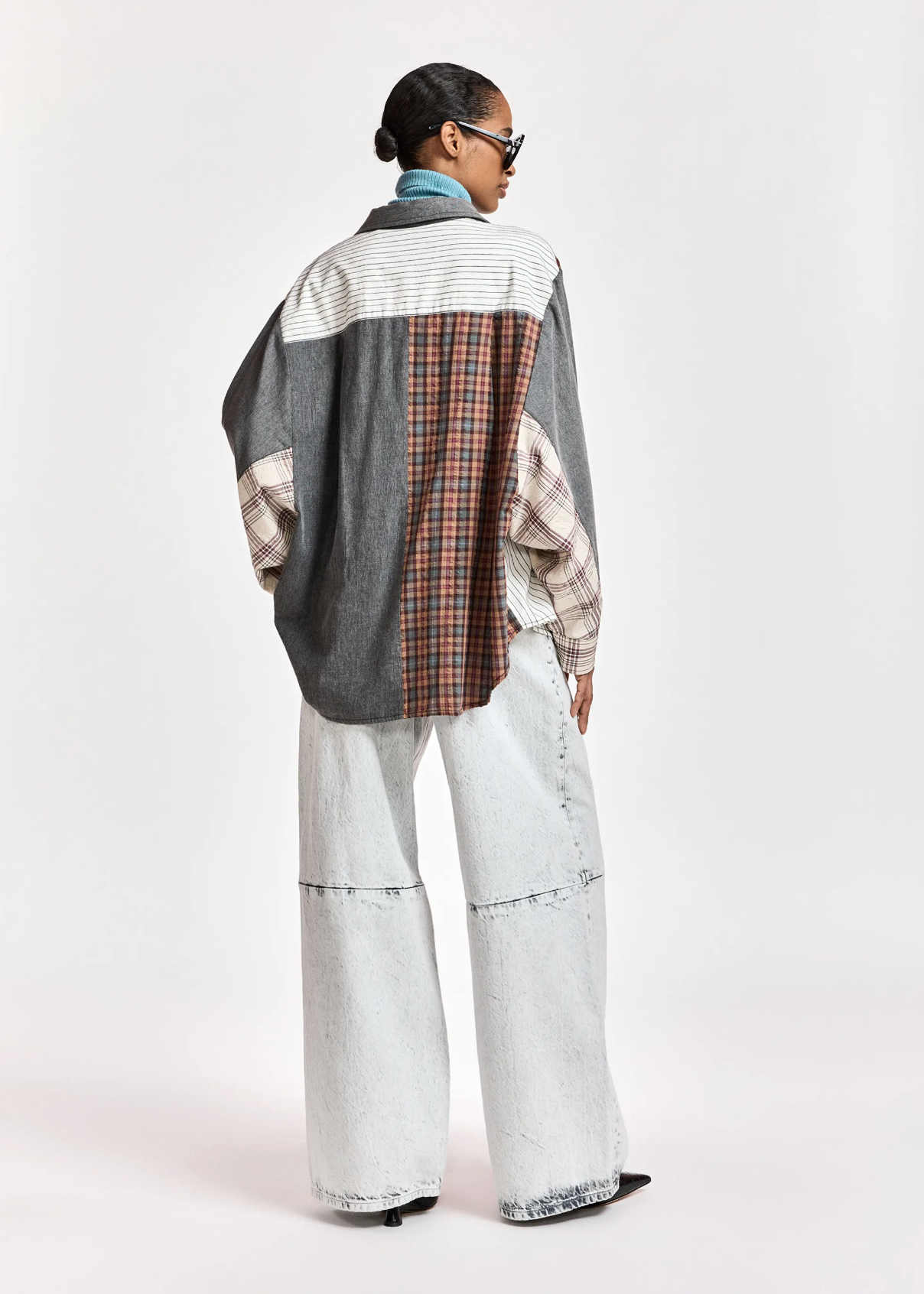 ESSENTIEL ANTWERP Shirt "Kingsley" patchwork
