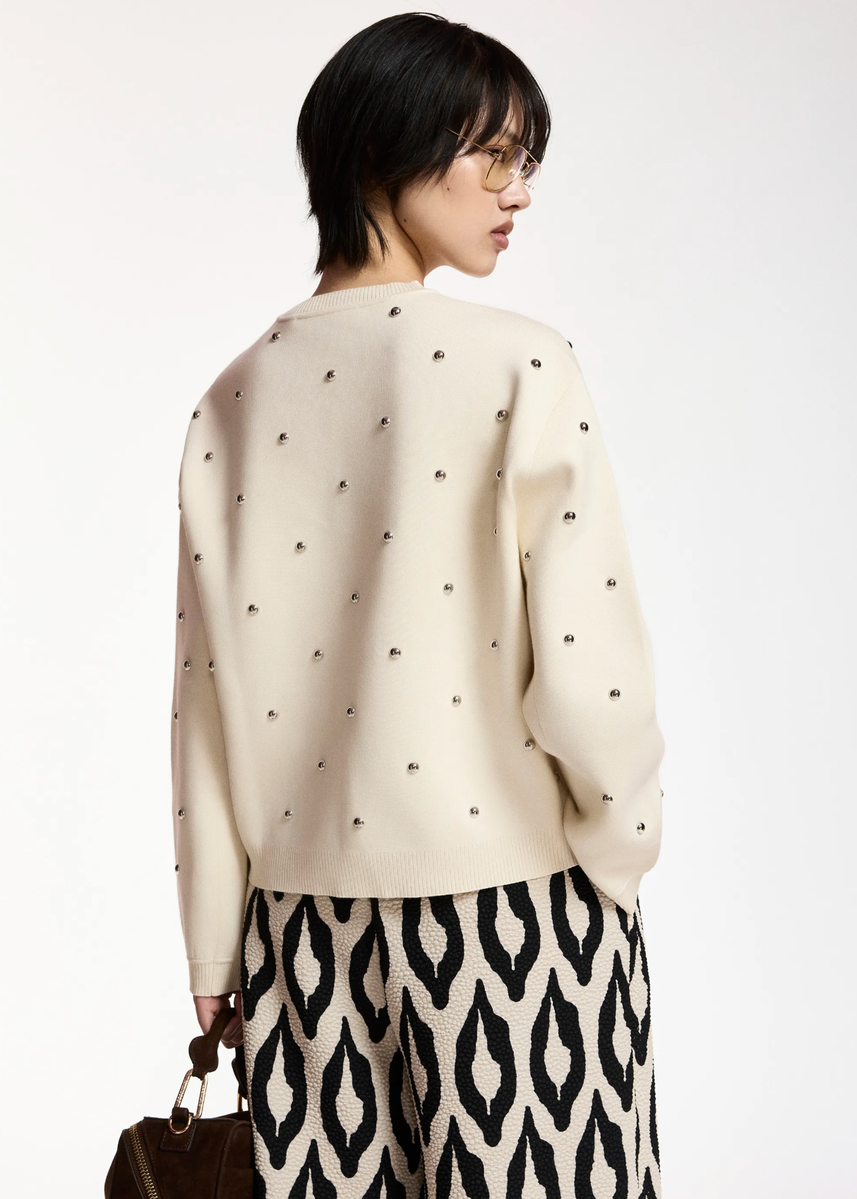 ESSENTIEL ANTWERP Pullover "Klou" white