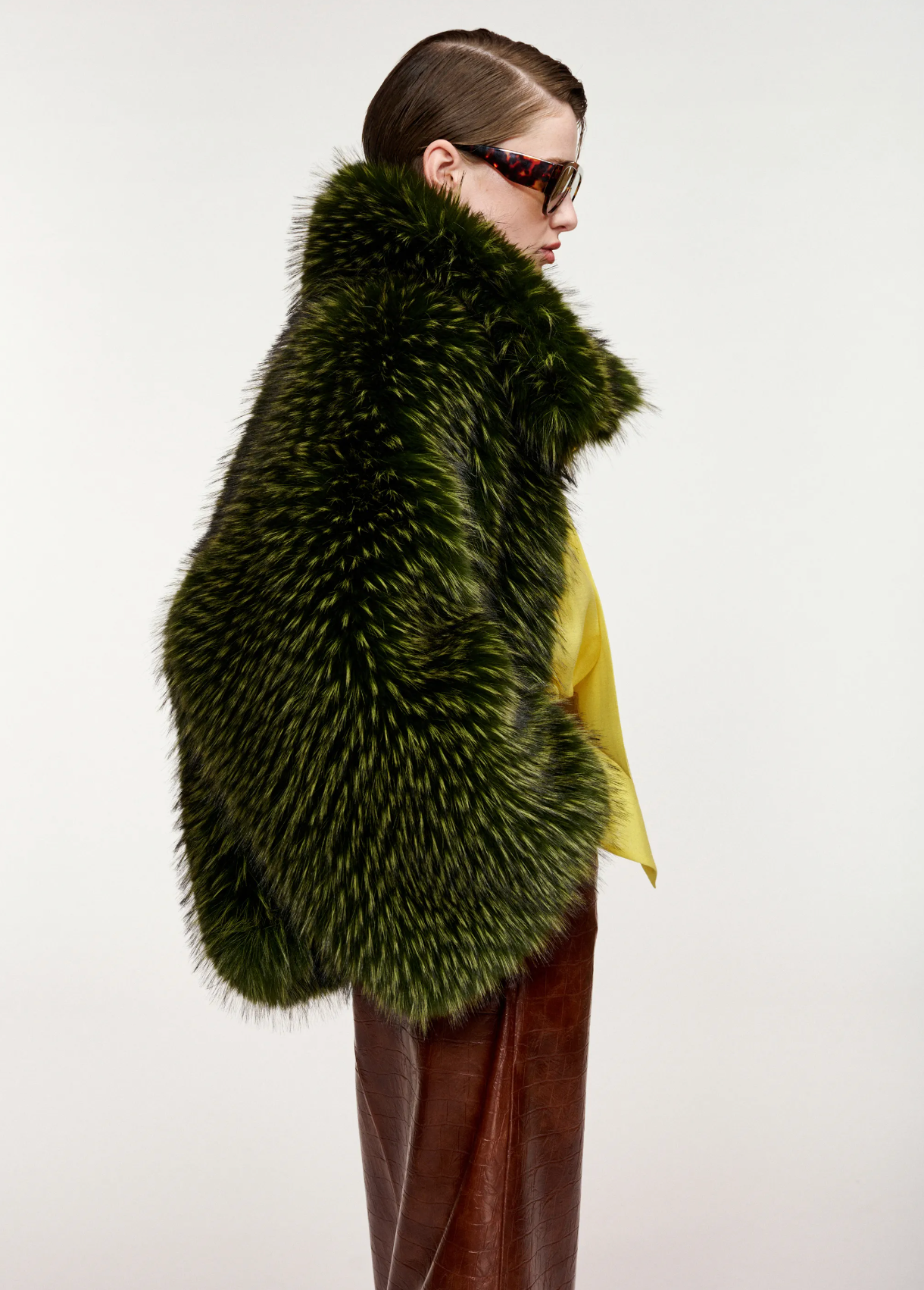 ESSENTIEL ANTWERP Jacket "Kastanje" forest whisper