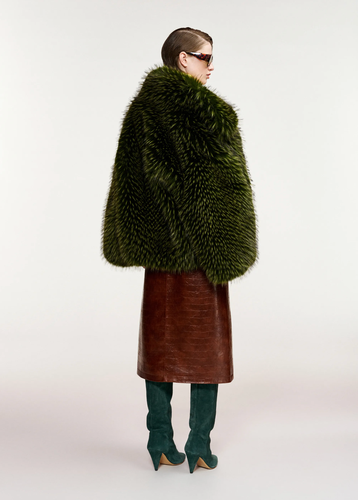 ESSENTIEL ANTWERP Jacket "Kastanje" forest whisper