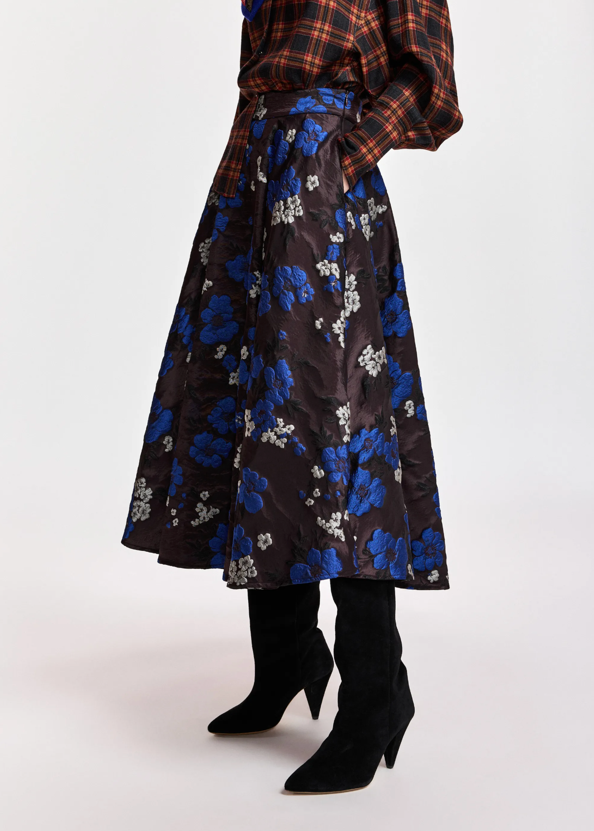 ESSENTIEL ANTWERP Skirt "Kathyanne" wine not