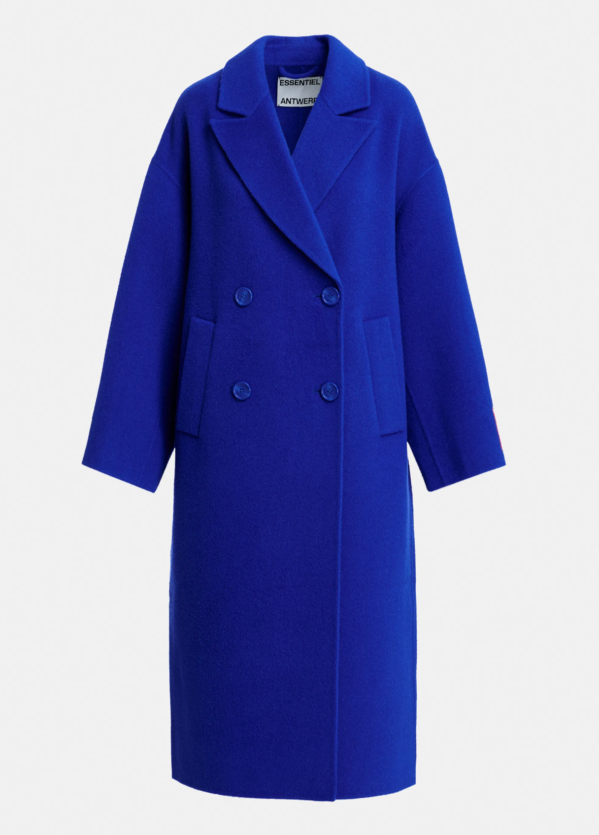 ESSENTIEL ANTWERP Coat "Kelp" indigo ink
