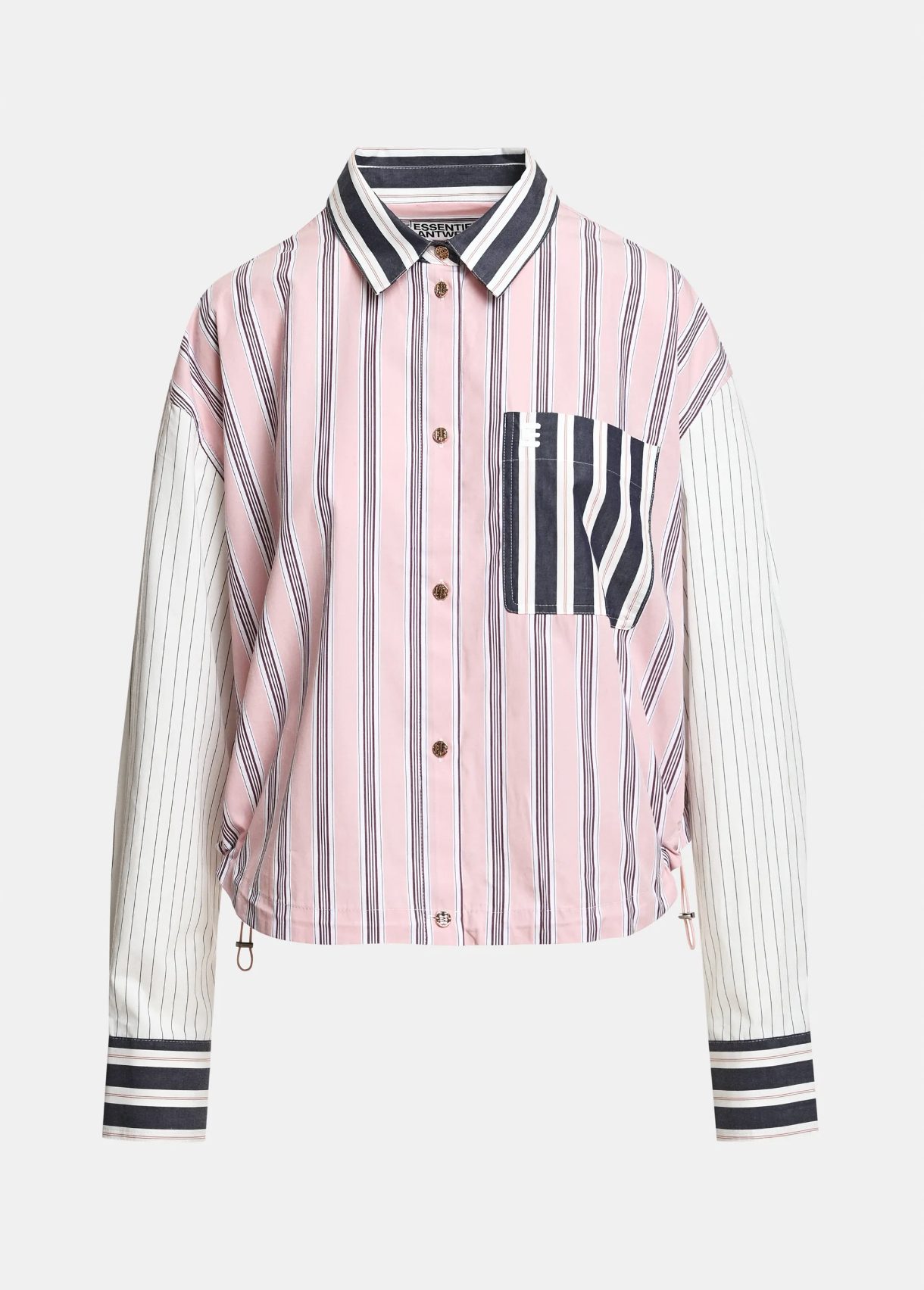 ESSENTIEL ANTWERP Shirt "Kozef" steel pulse