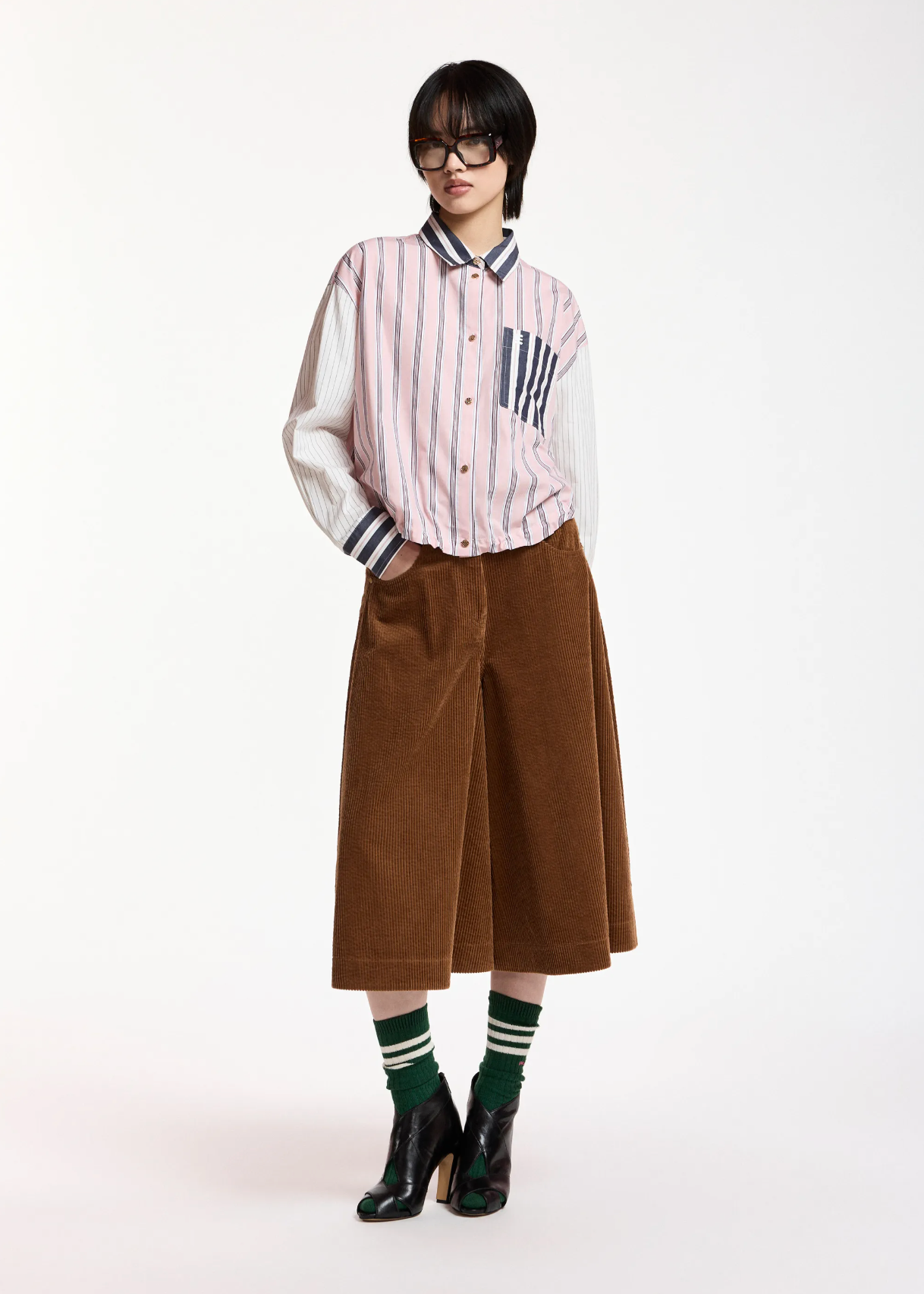 ESSENTIEL ANTWERP Shirt "Kozef" steel pulse
