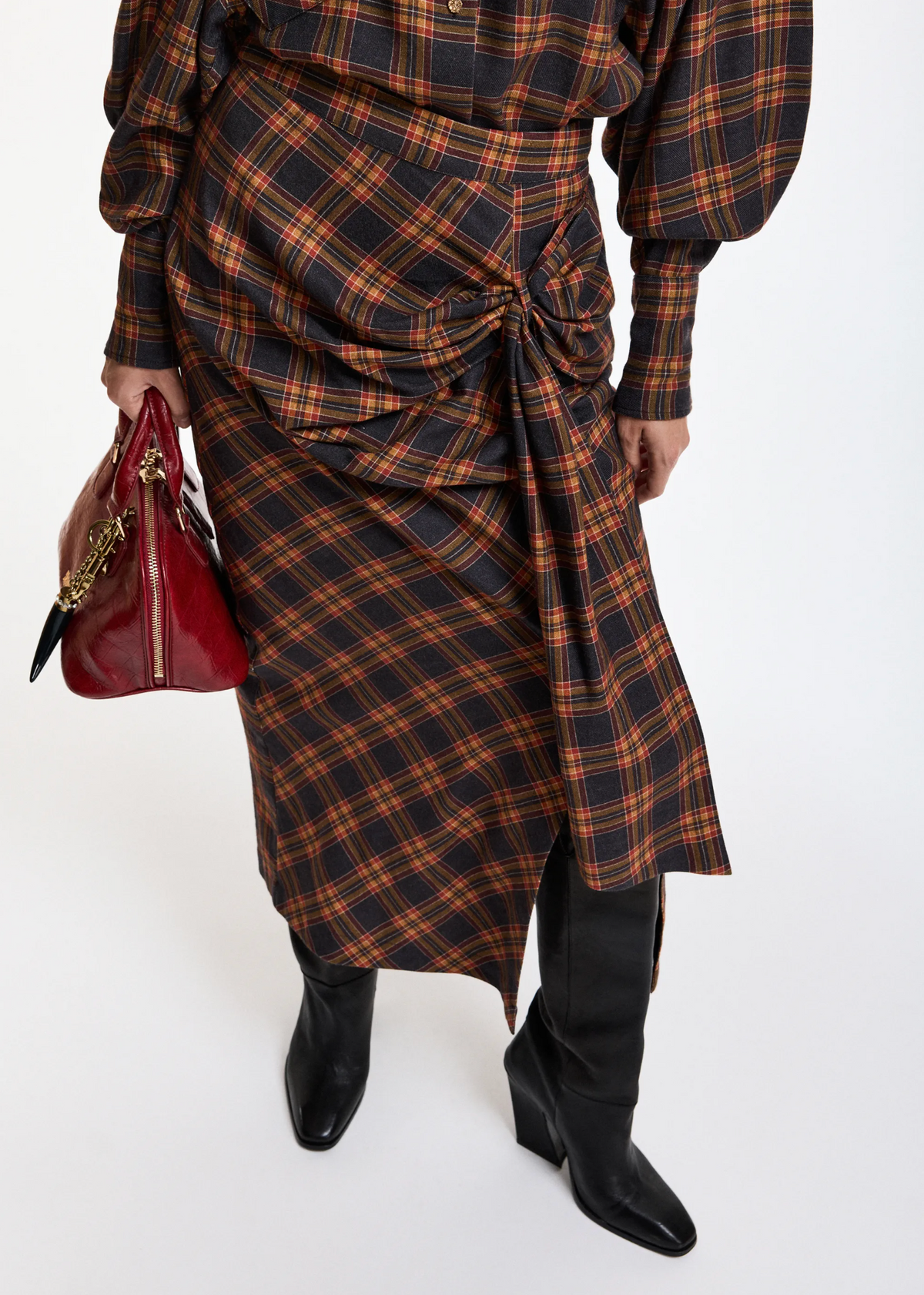 ESSENTIEL ANTWERP Skirt "Karm" firestarter