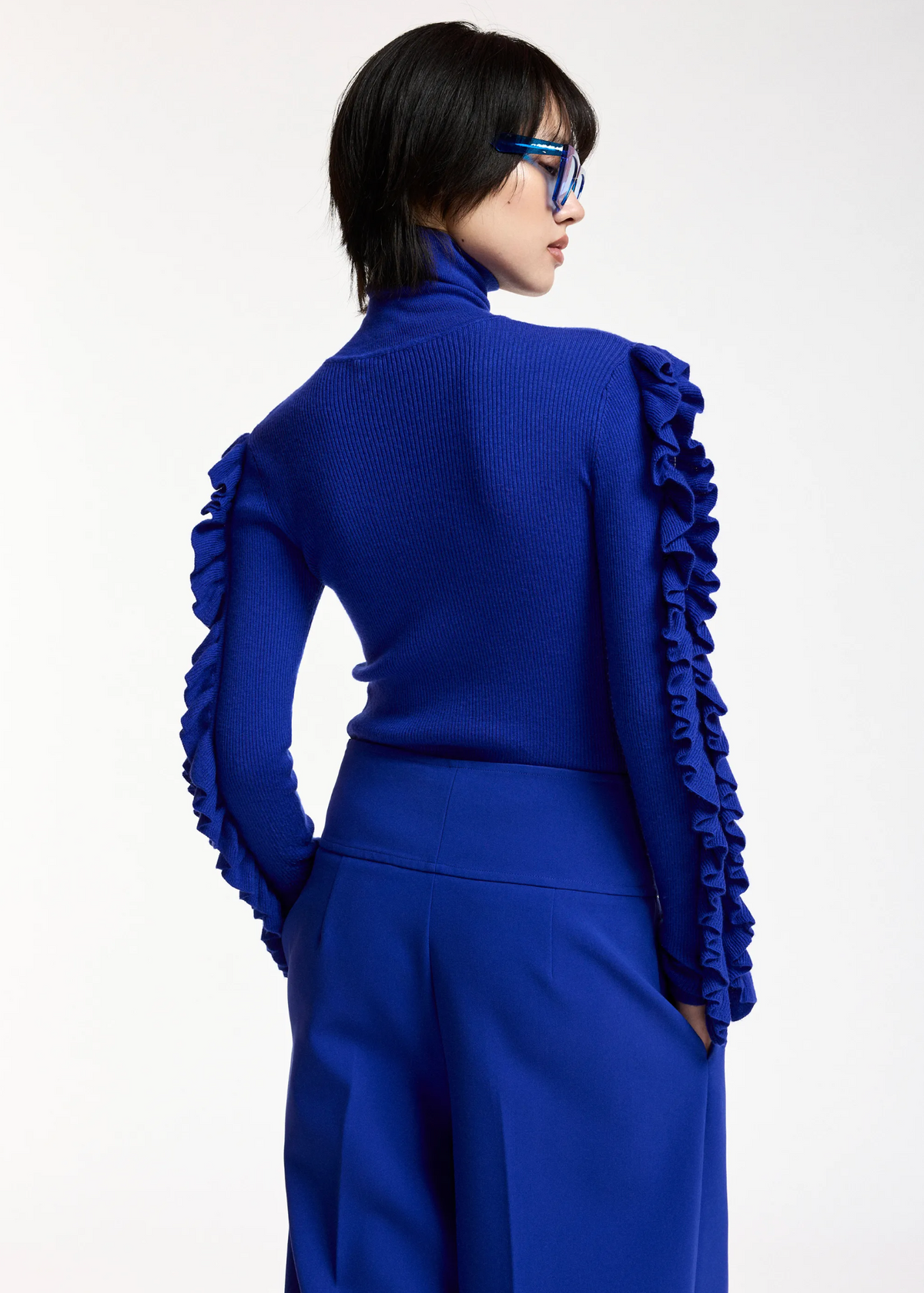 ESSENTIEL ANTWERP Pullover "Kitty" indigo ink