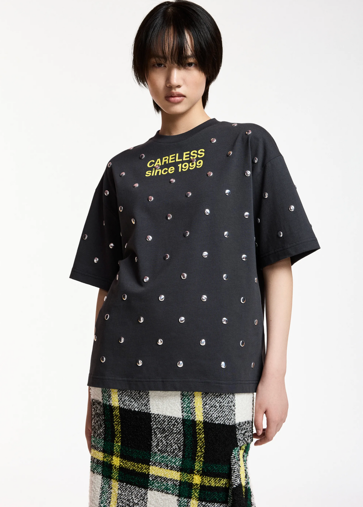ESSENTIEL ANTWERP T-Shirt "Kourse" charcoal chic
