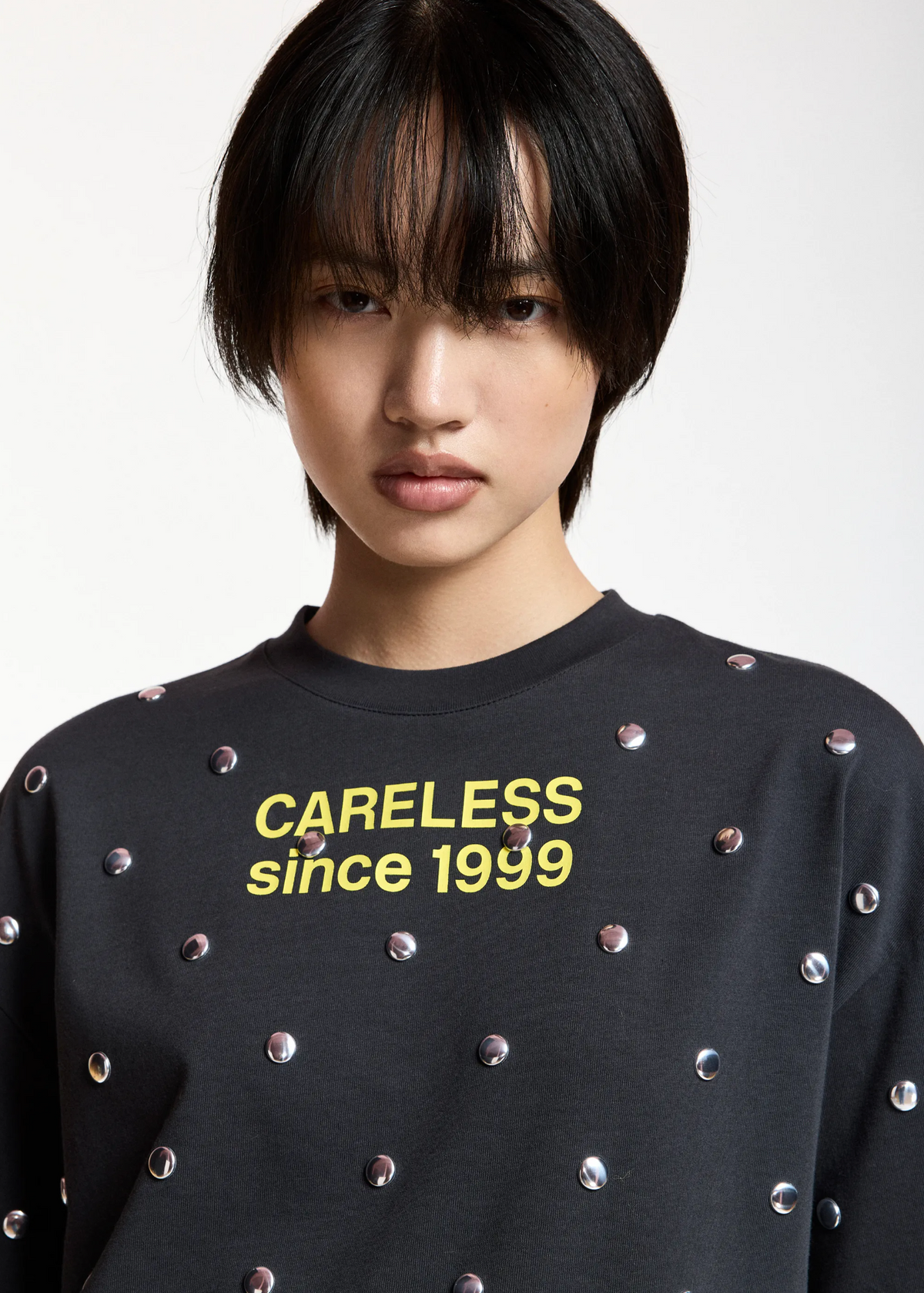 ESSENTIEL ANTWERP T-Shirt "Kourse" charcoal chic