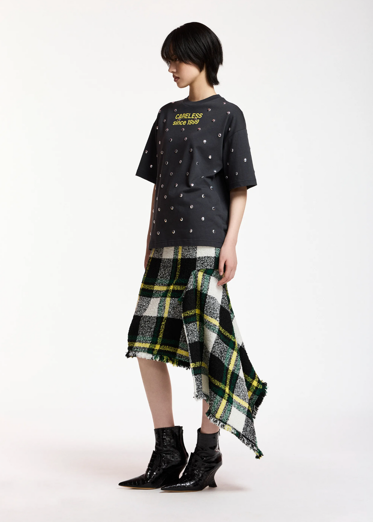 ESSENTIEL ANTWERP T-Shirt "Kourse" charcoal chic