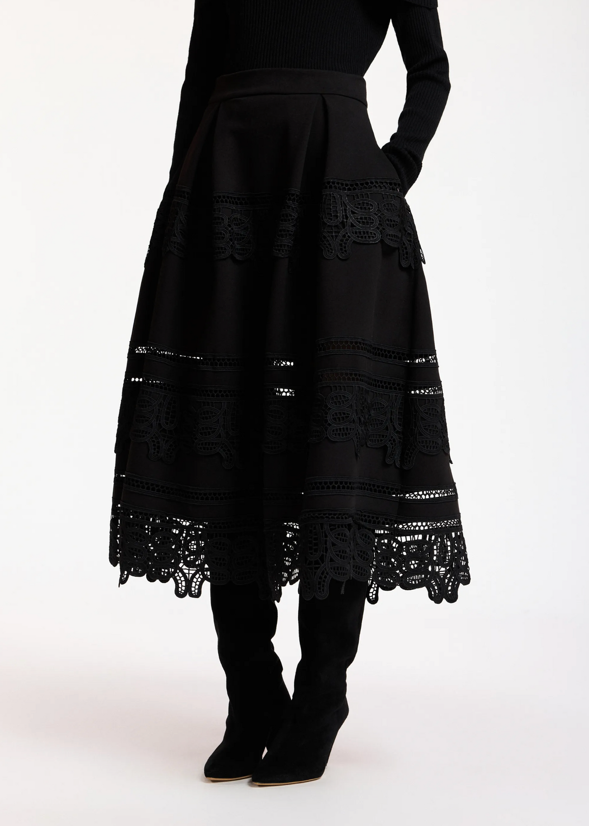 ESSENTIEL ANTWERP Skirt "Kommon" black