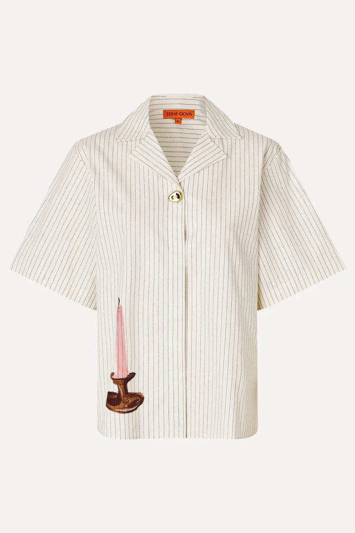 Stine Goya Shirt Blouse Candle Stripe