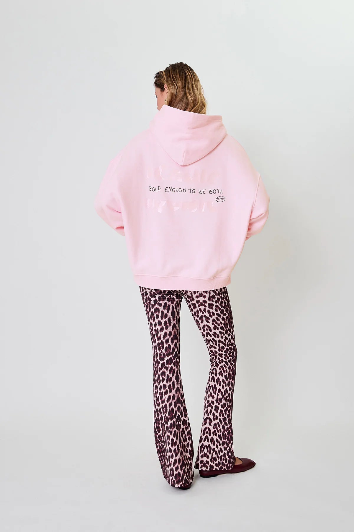 OH APRIL Hoodie "Iconic" sugar pink