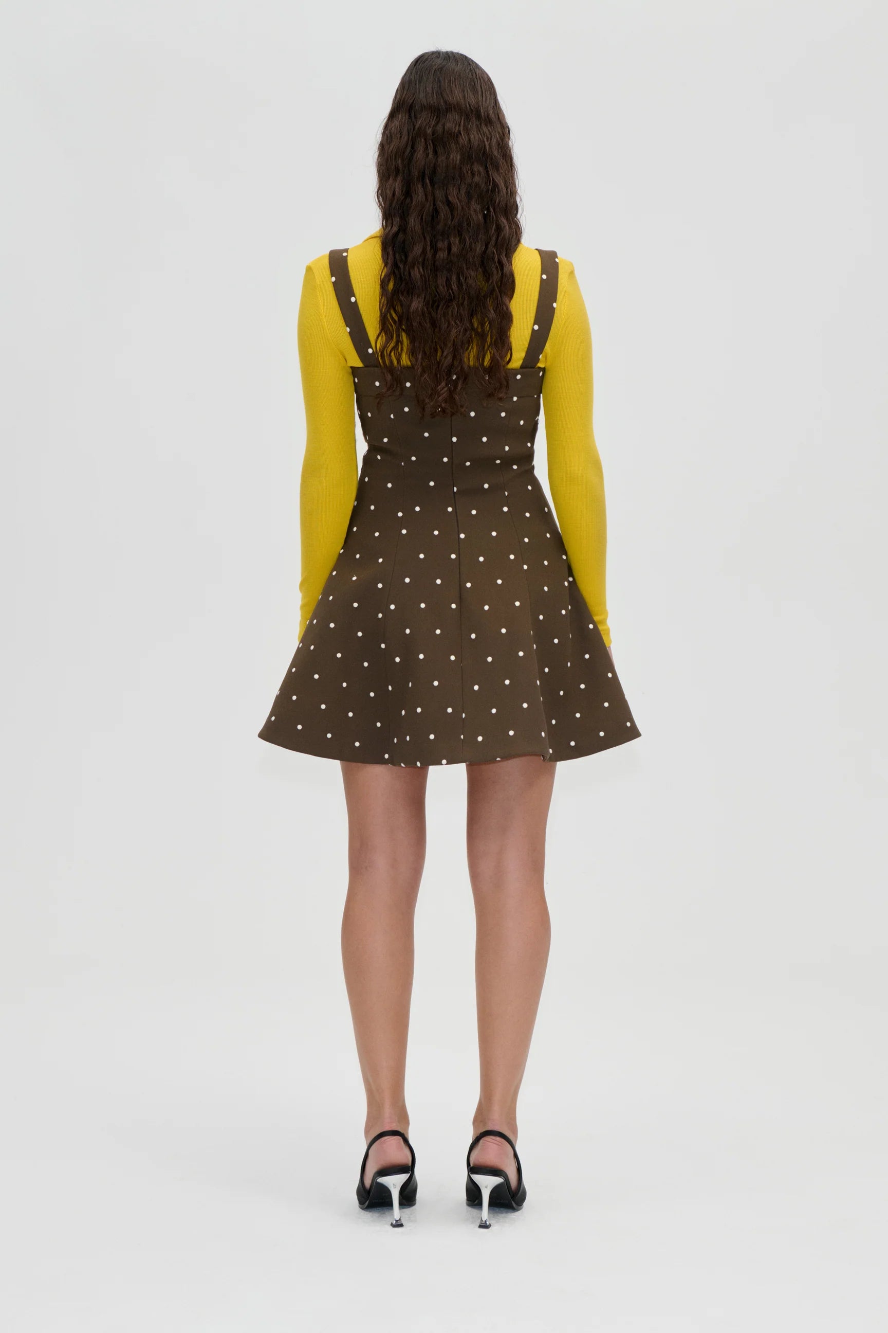 STINE GOYA Dress "Corset" olive