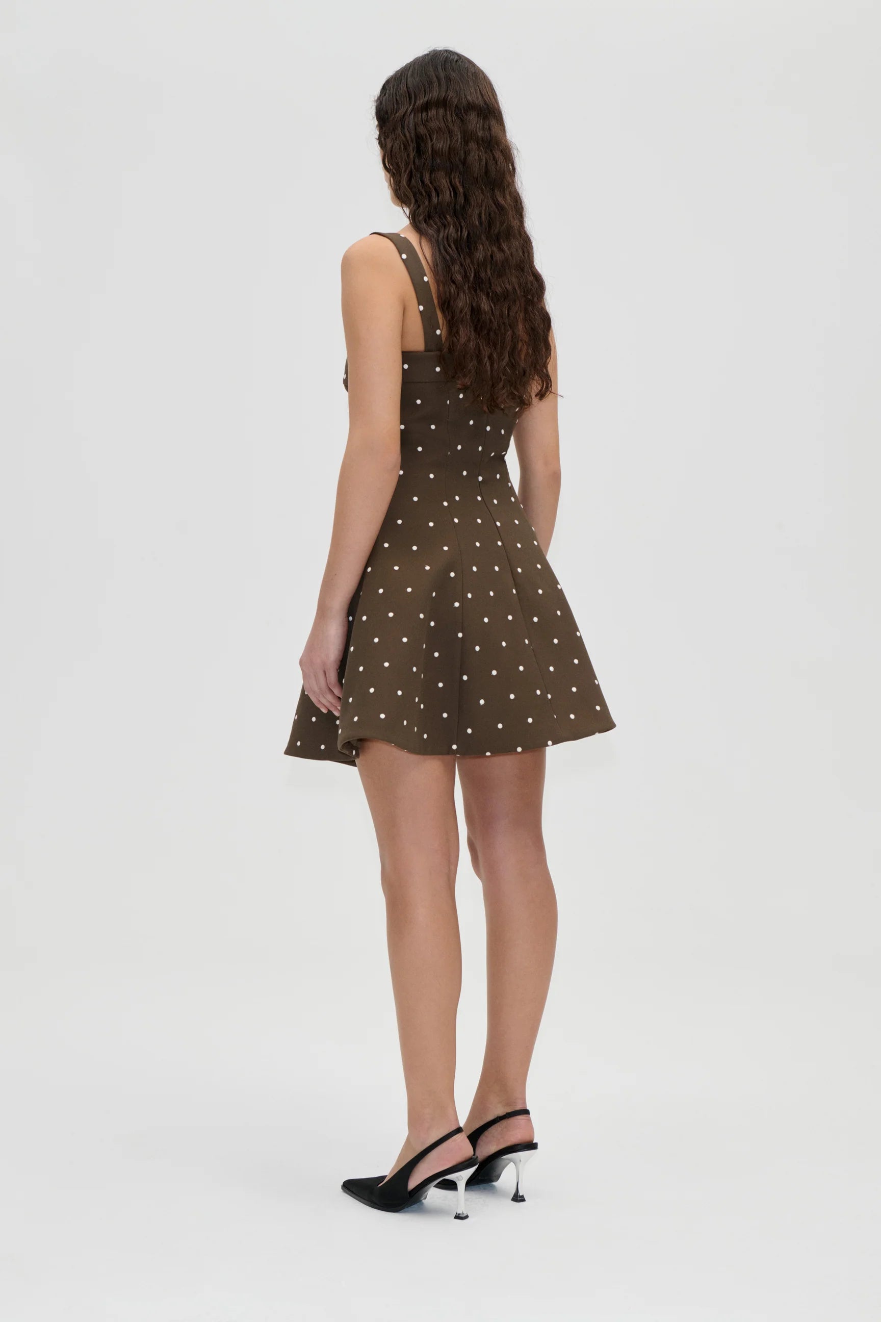 STINE GOYA Dress "Corset" olive