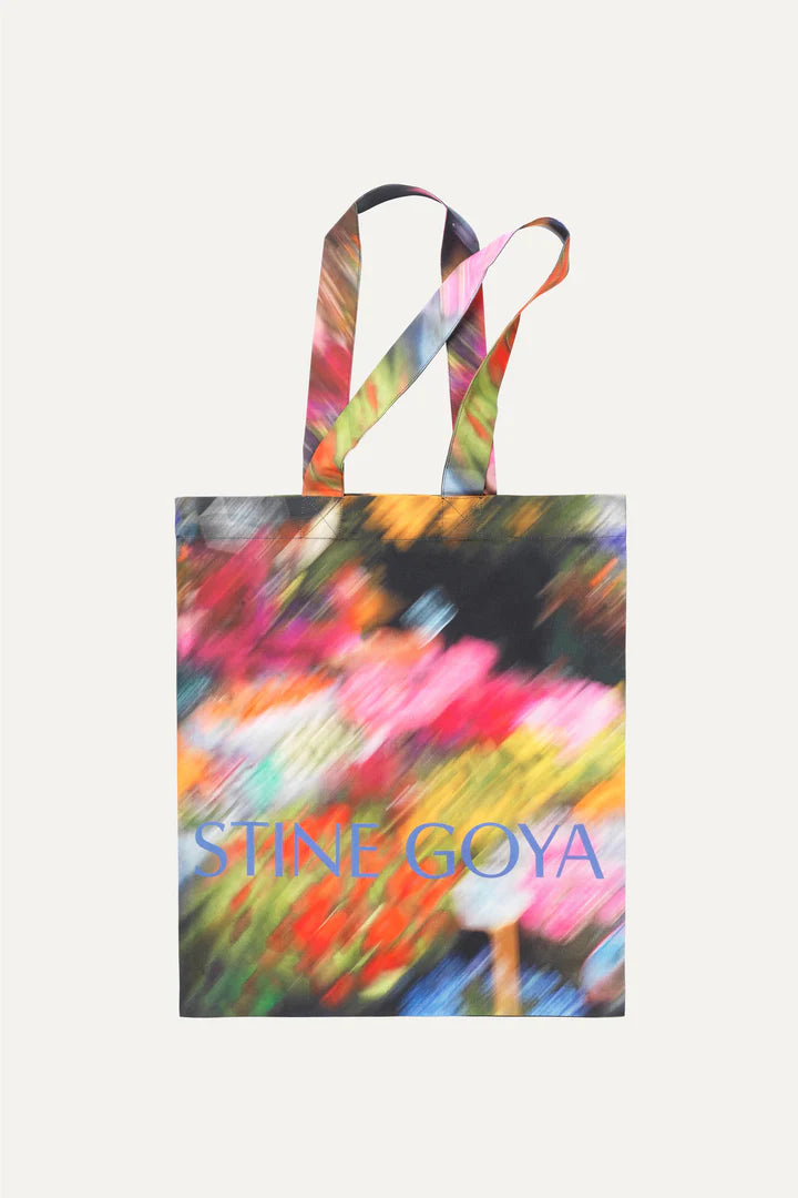 Stine Goya Tote Bag liquid floral