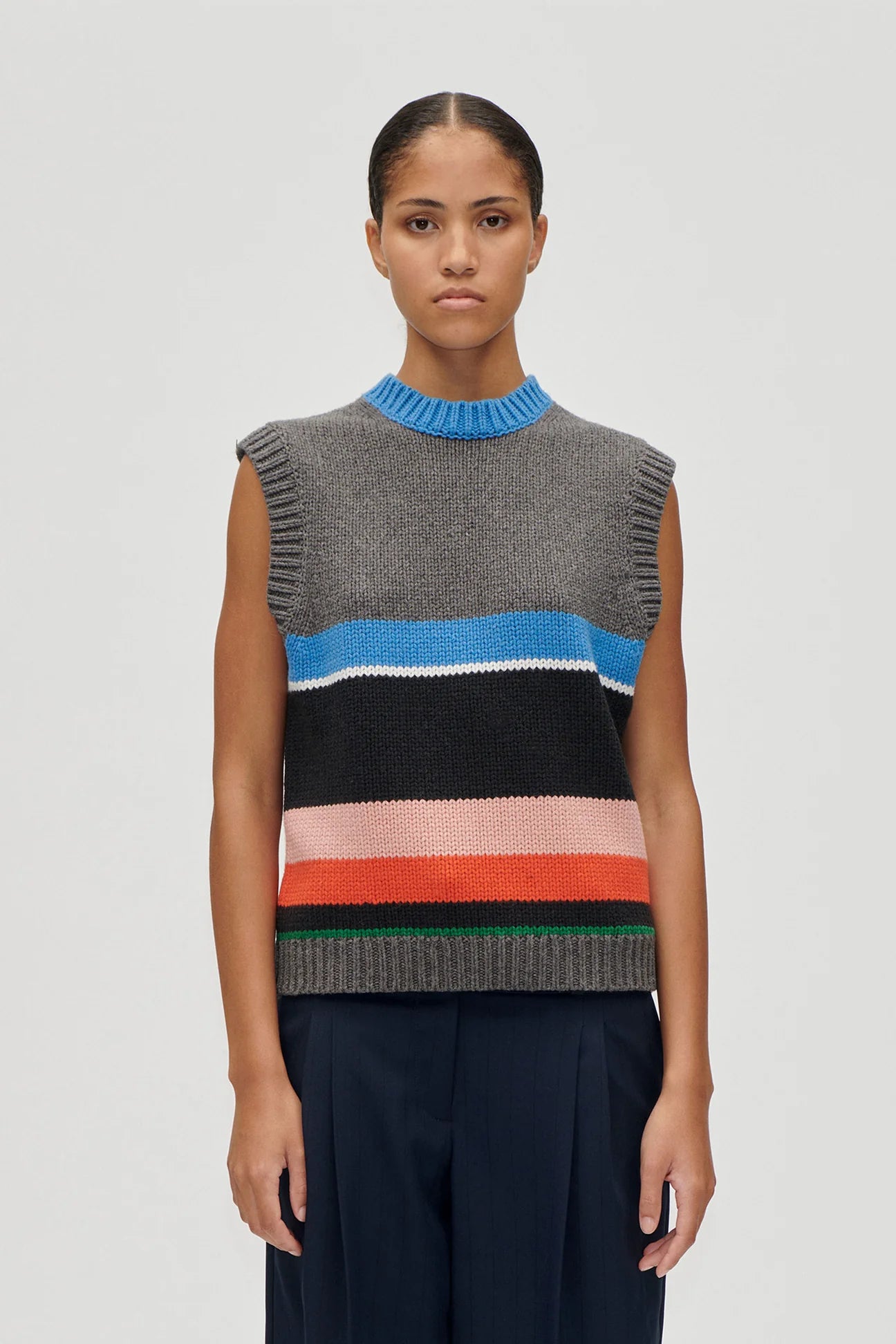 STINE GOYA Vest Chunky Cotton