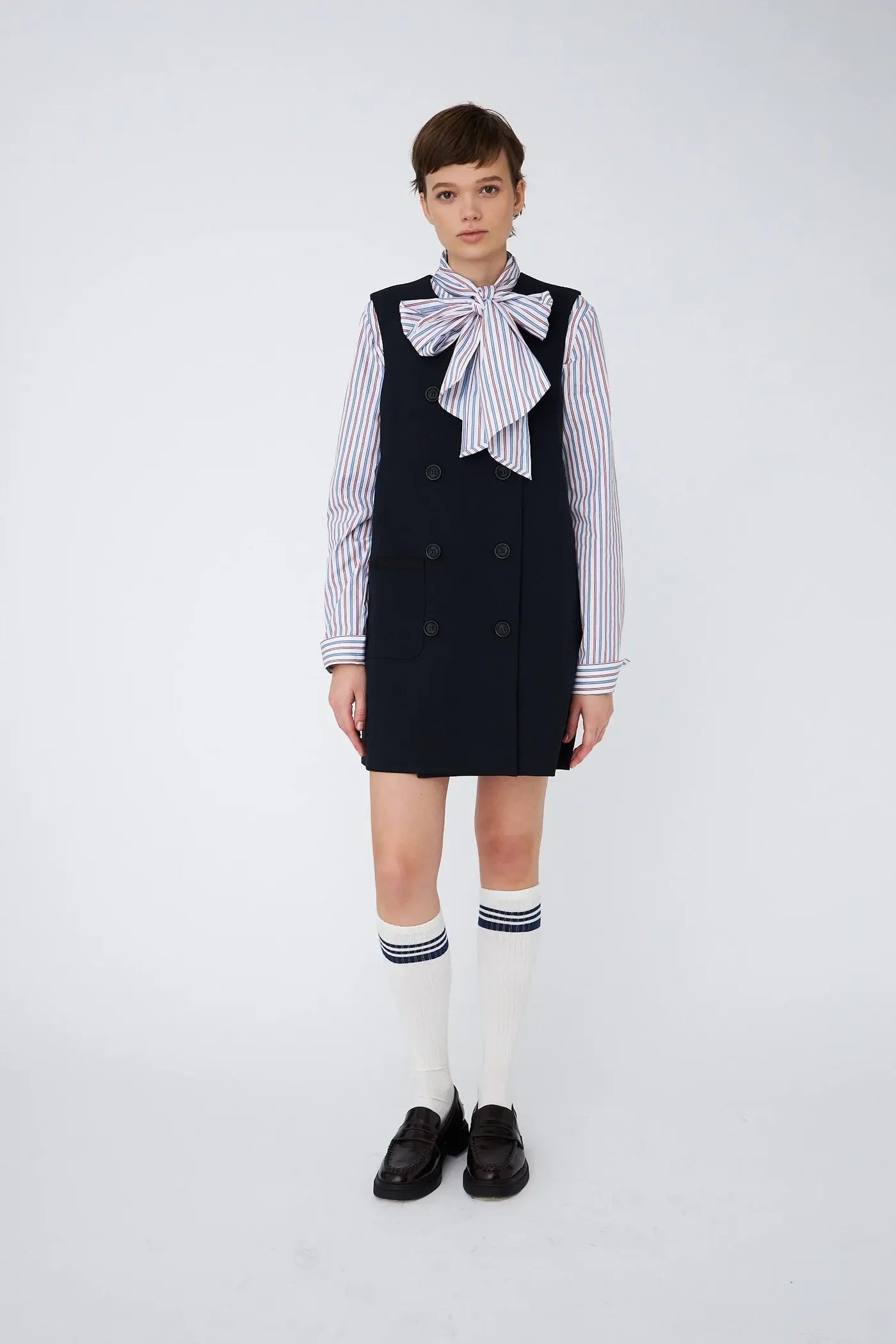 STELLA NOVA Mini dress navy
