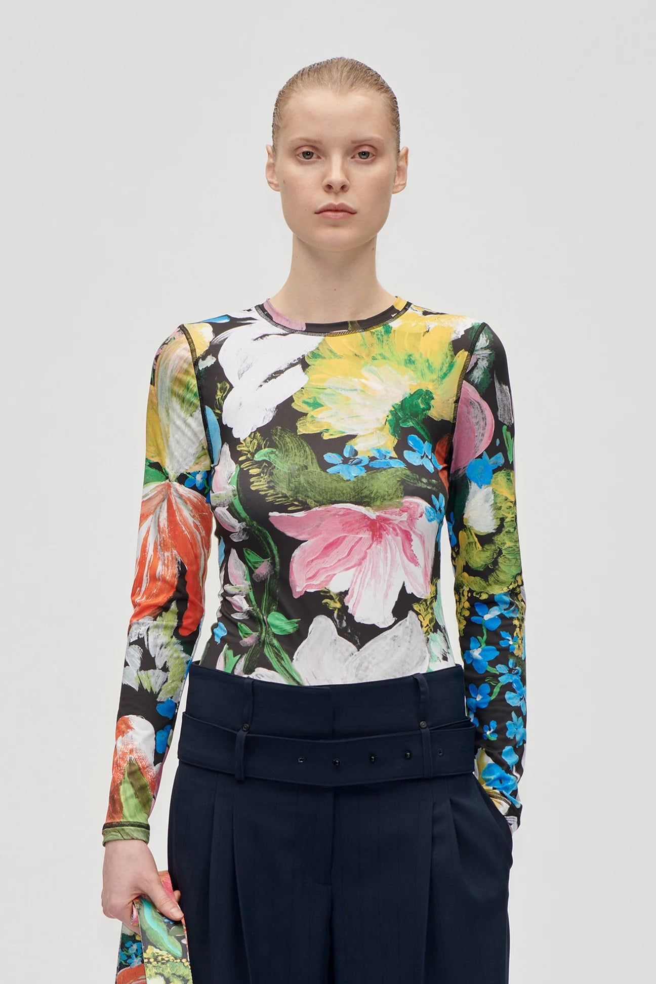 STINE GOYA Top "Flowers under the sun"