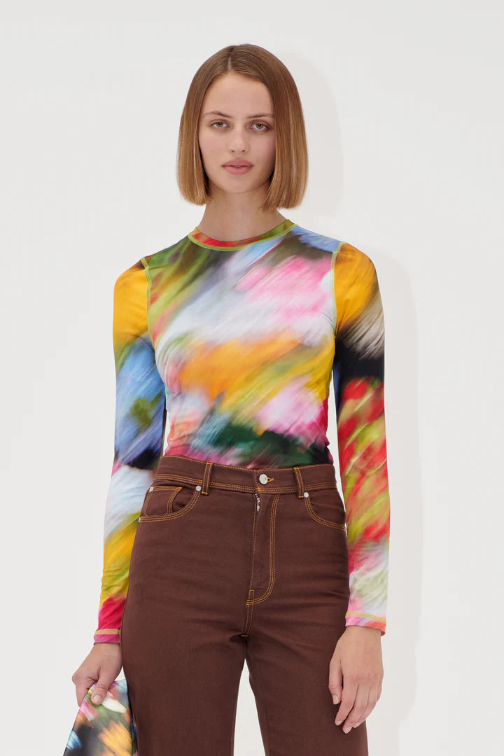 Stine Goya Long Sleeve Liquid Floral