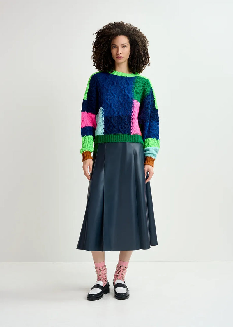 Essentiel Antwerp Pullover Girlcrush blue pink