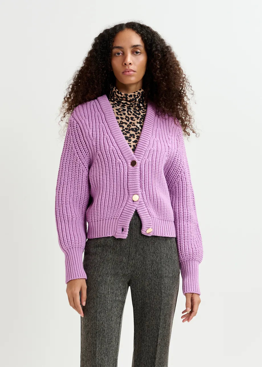 Essentiel Antwerp Cardigan Gross Mauve