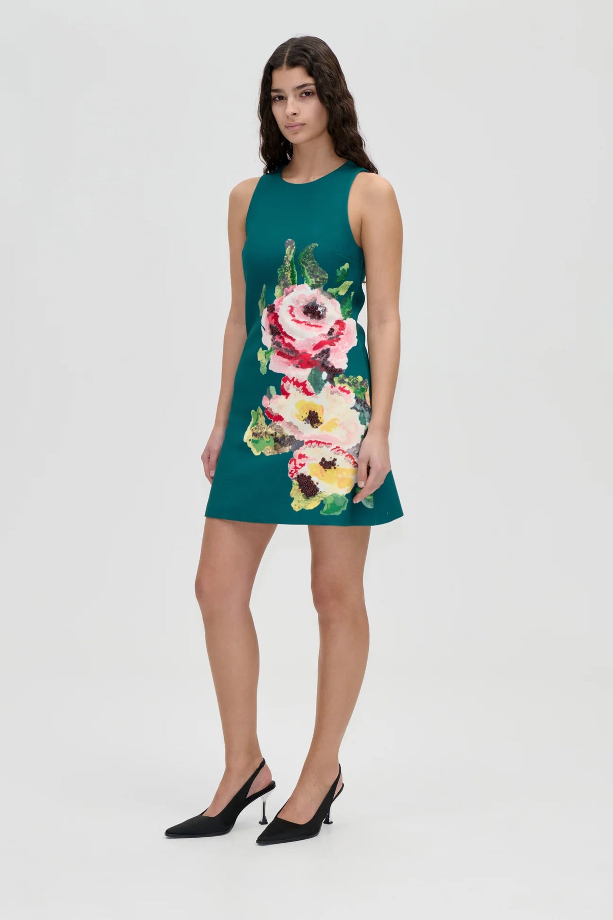 STINE GOYA Dress "Garter" ephemeral blue