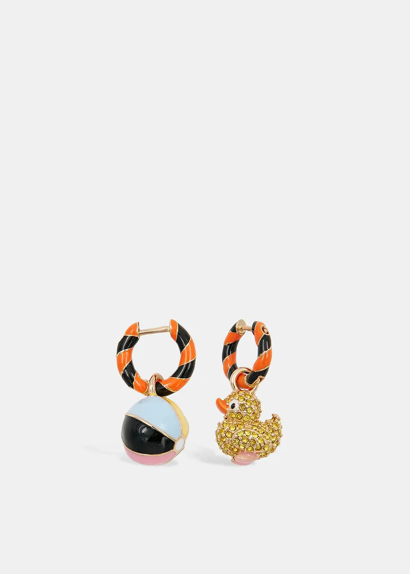 Essentiel Antwerp Earrings Hanga duck and ball