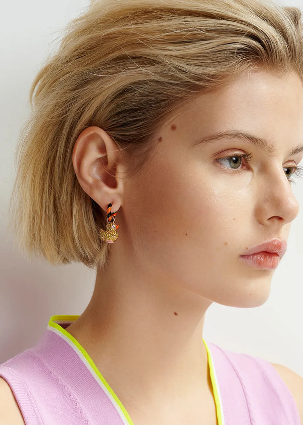 Essentiel Antwerp Earrings Hanga duck and ball