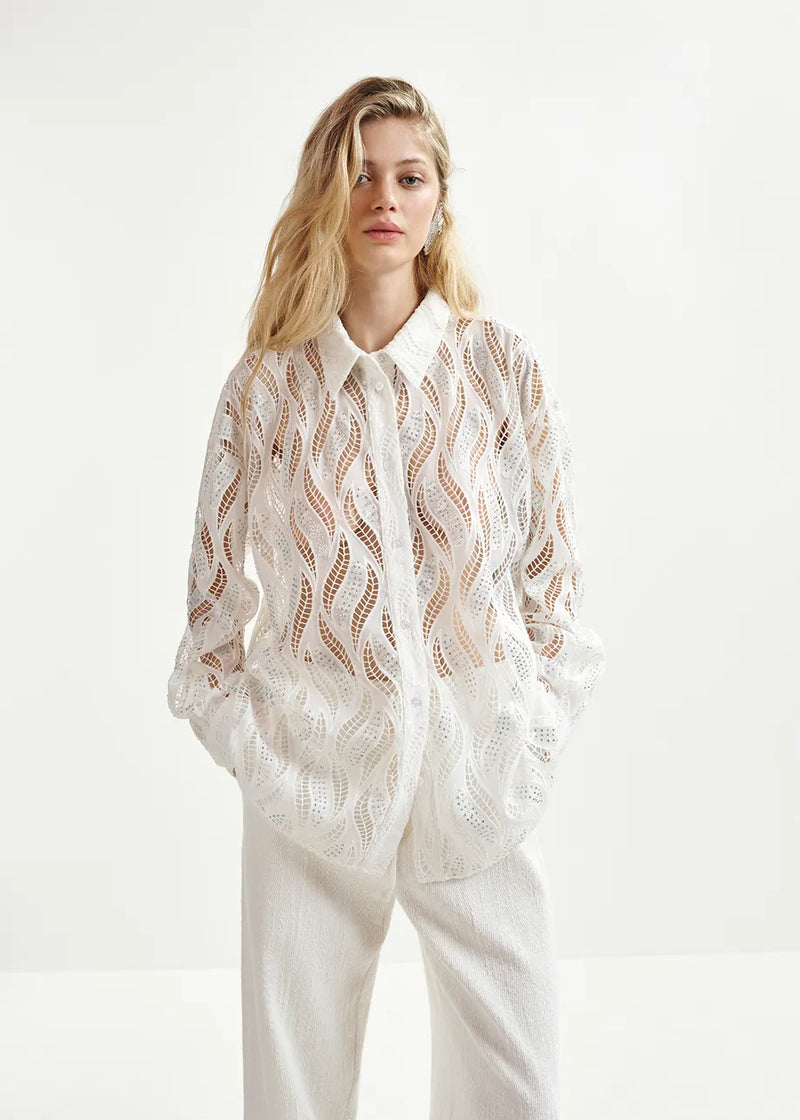 Essentiel Antwerp Blouse "Henetton" Shirt white