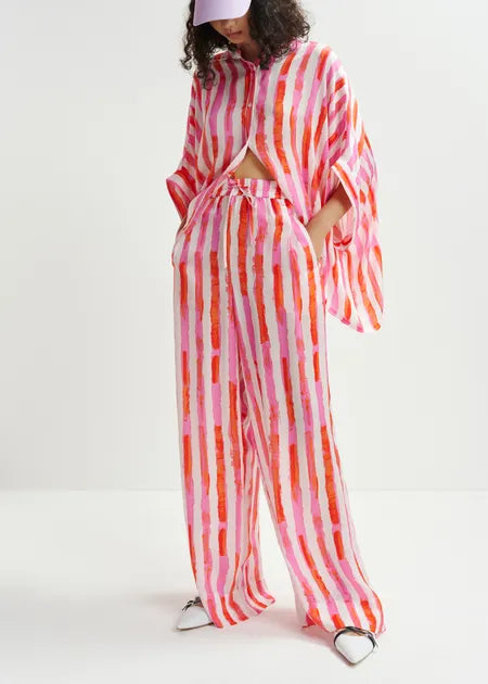 Essentiel Antwerp Pants "Hindiana" pink stripes