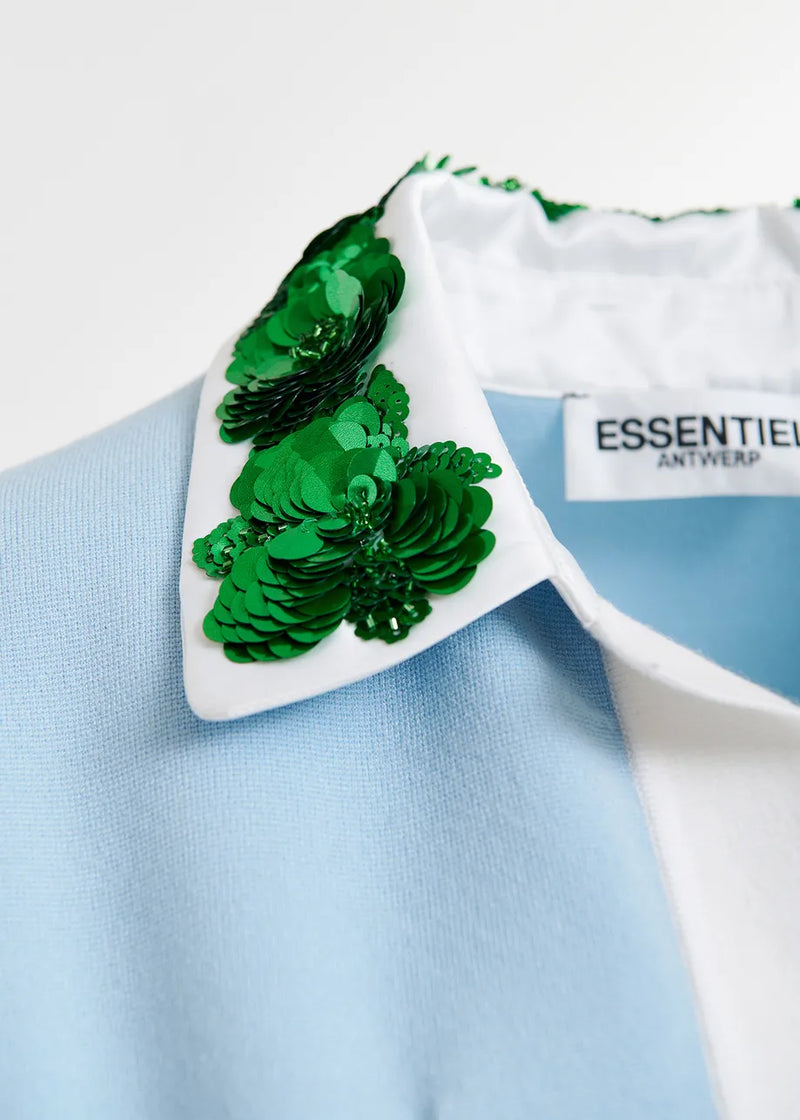 Essentiel Antwerp Polo "Hoiseau" light blue