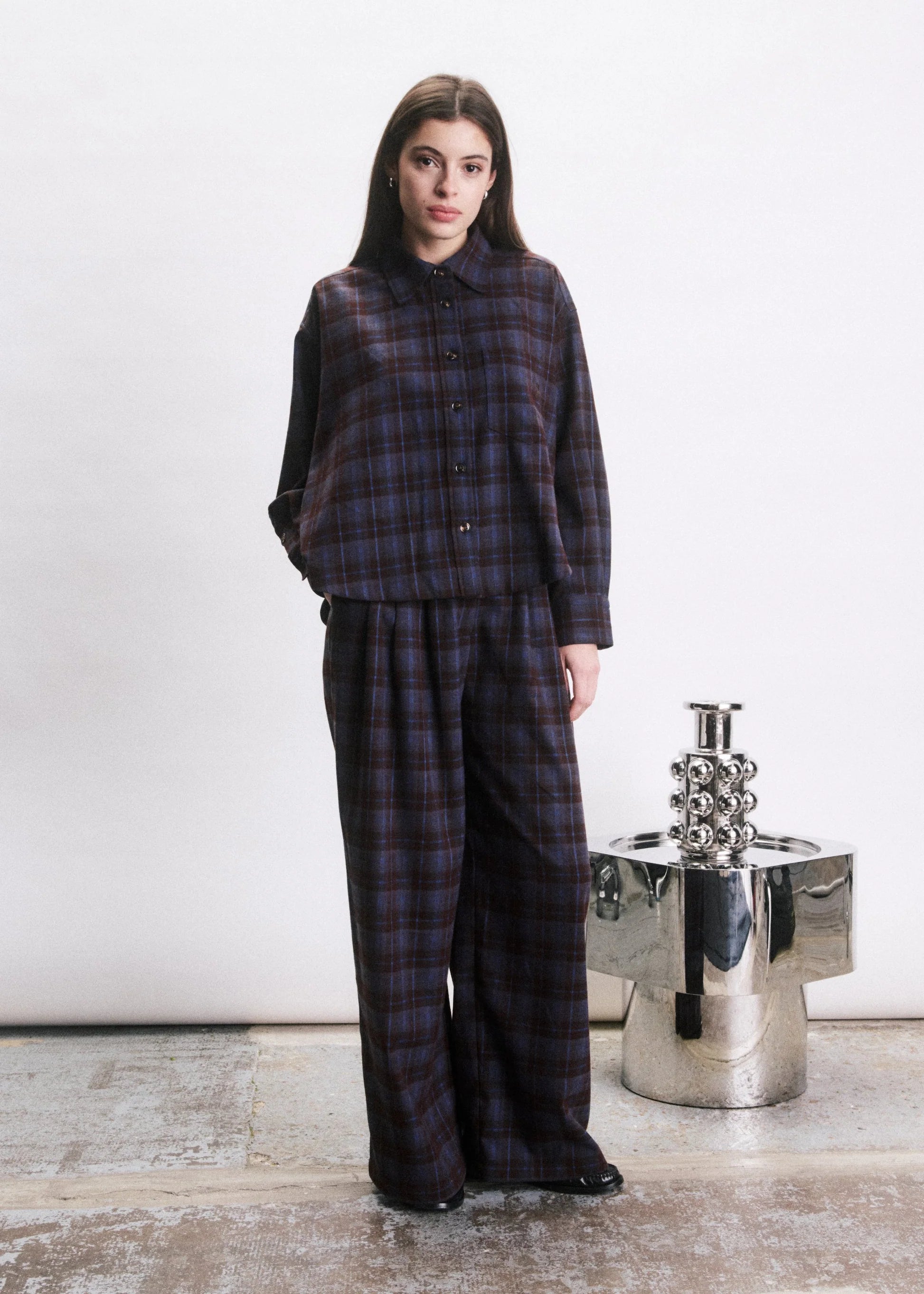 JIJI Shirt "Romain" bordeaux