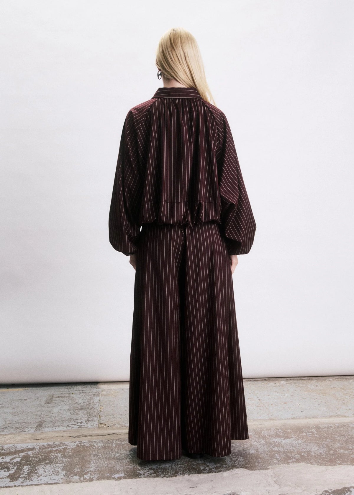 JIJI Blouse "Omar" bordeaux
