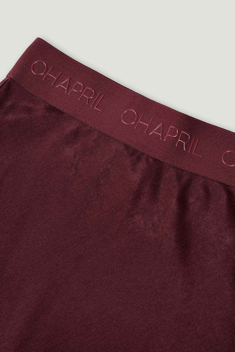 OH APRIL Skirt "Jaelynn" cherrywood