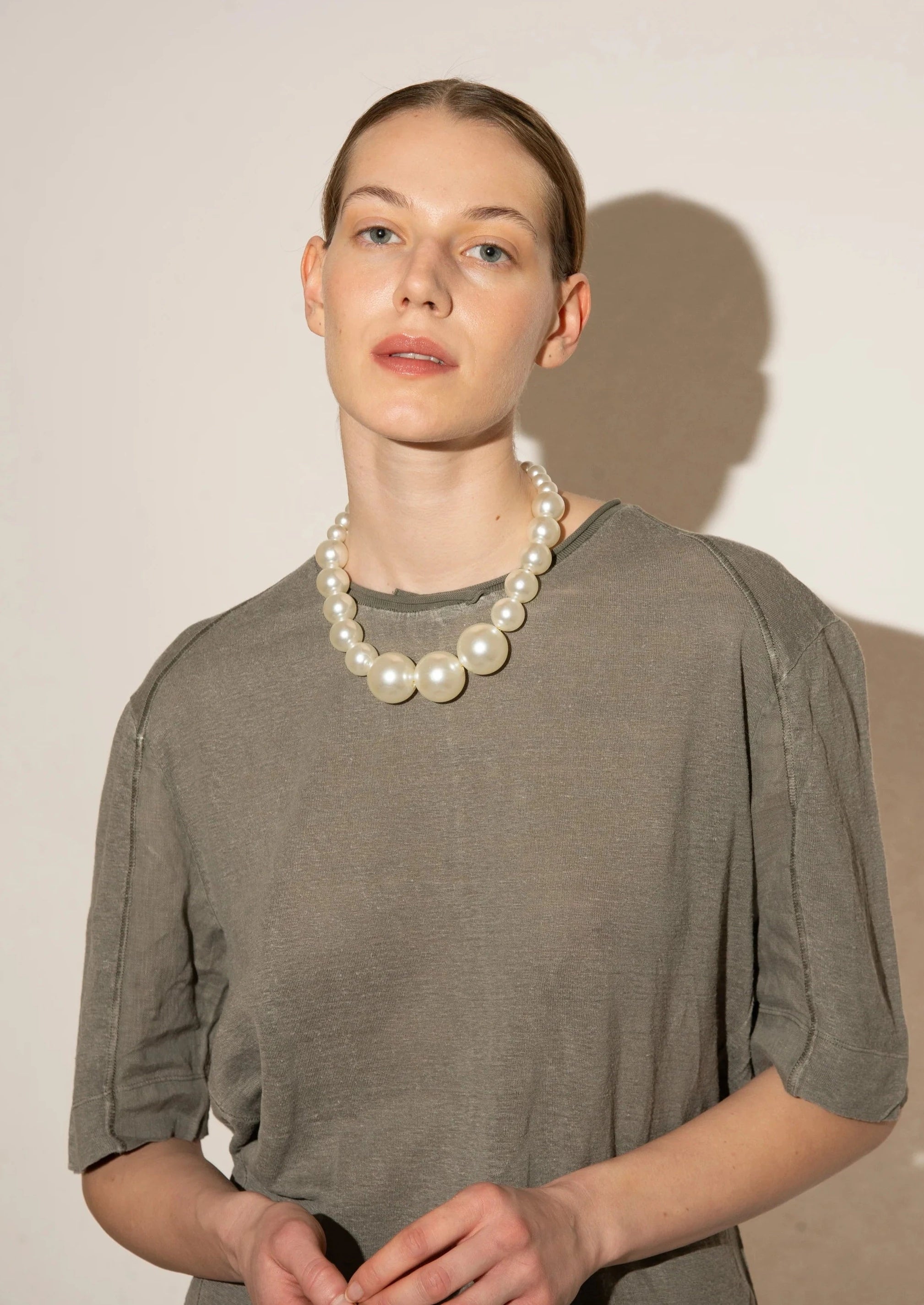 Julia Skergeth Necklace Pearl Silver