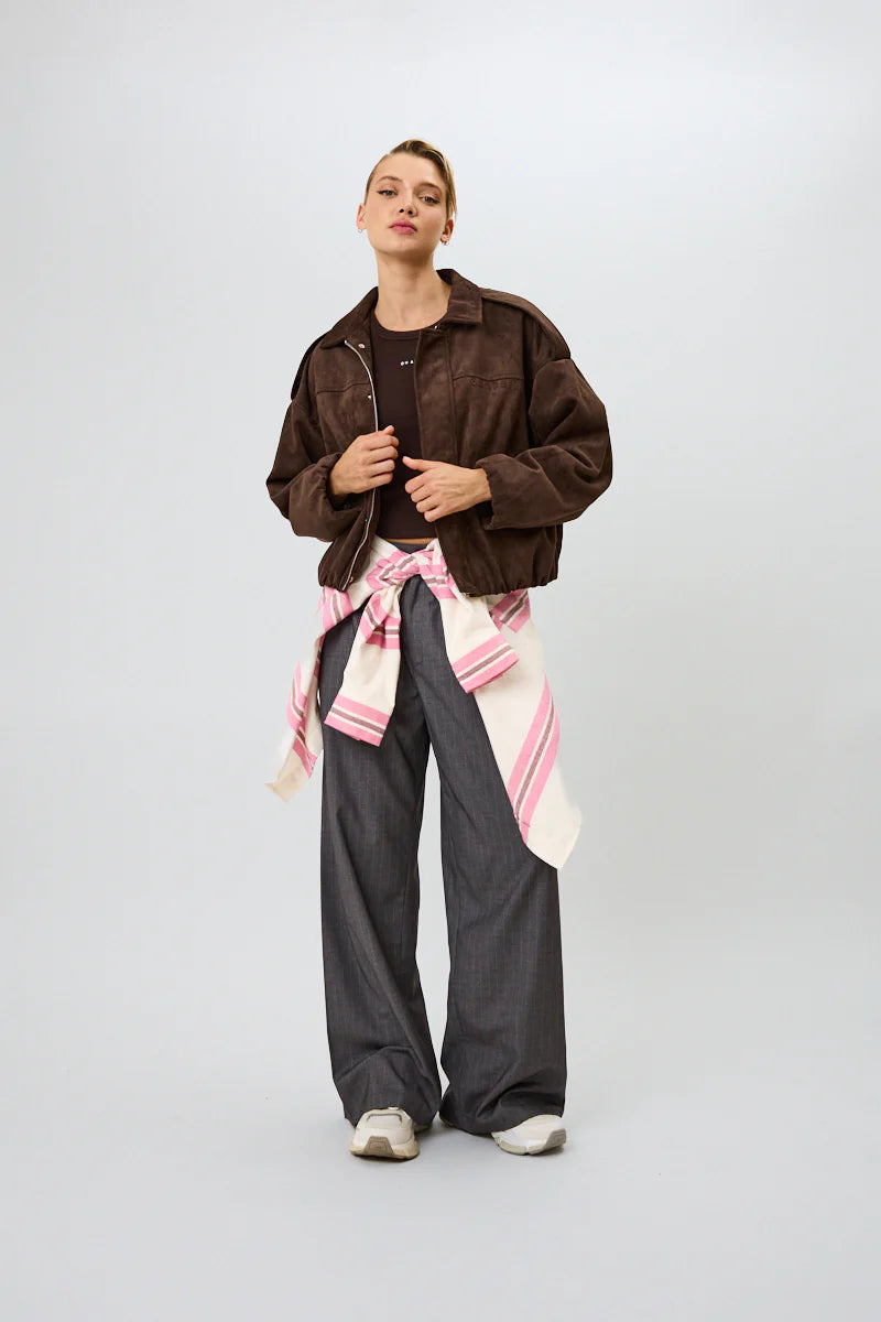 OH APRIL Jacket "Katie" truffle