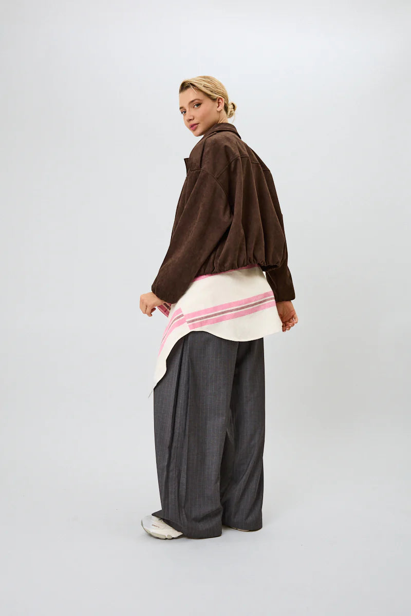 OH APRIL Jacket "Katie" truffle