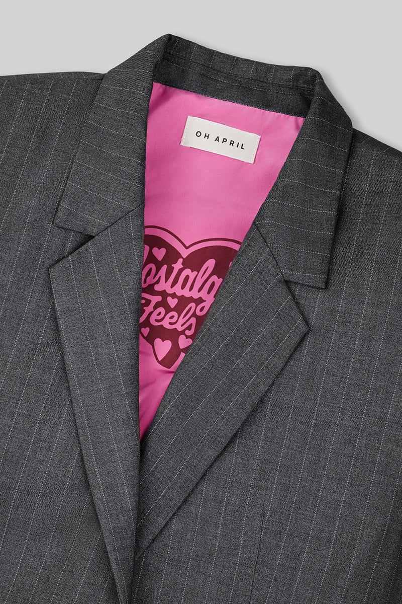OH APRIL Blazer "Krissy" pinstripe