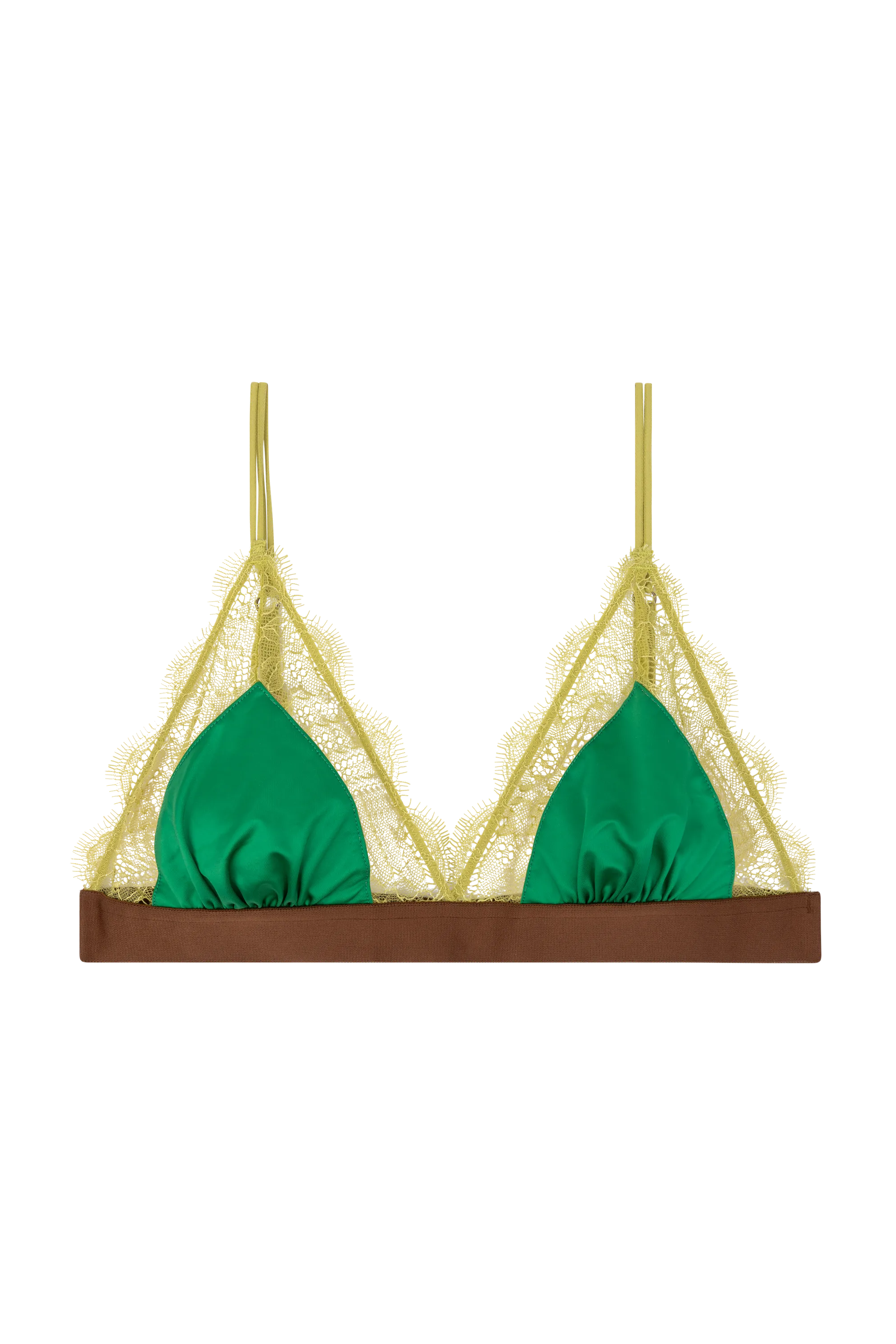 LOVE STORIES Bra "Love Lace" bright green