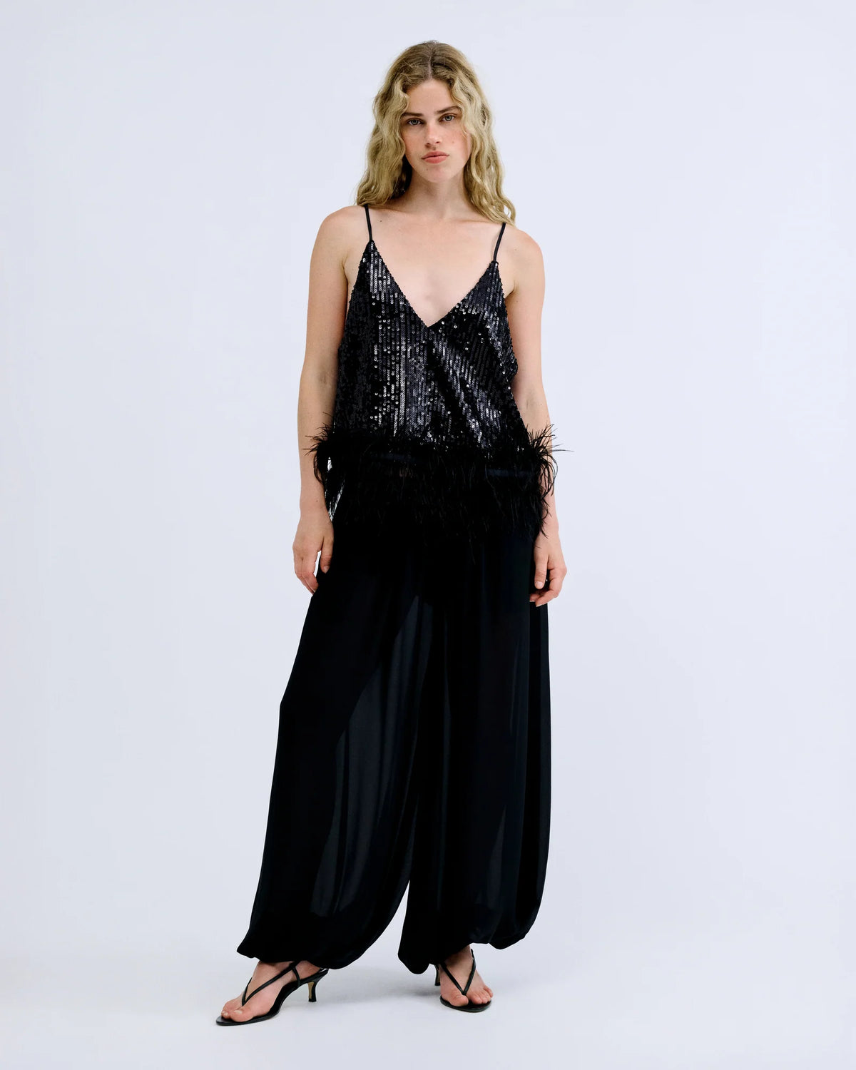 LOVE STORIES Top "Rita" black