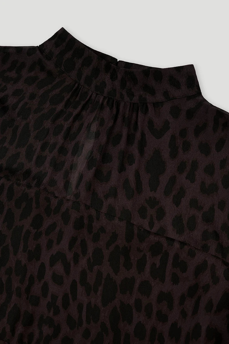 OH APRIL Dress "Lavinia" leo truffle