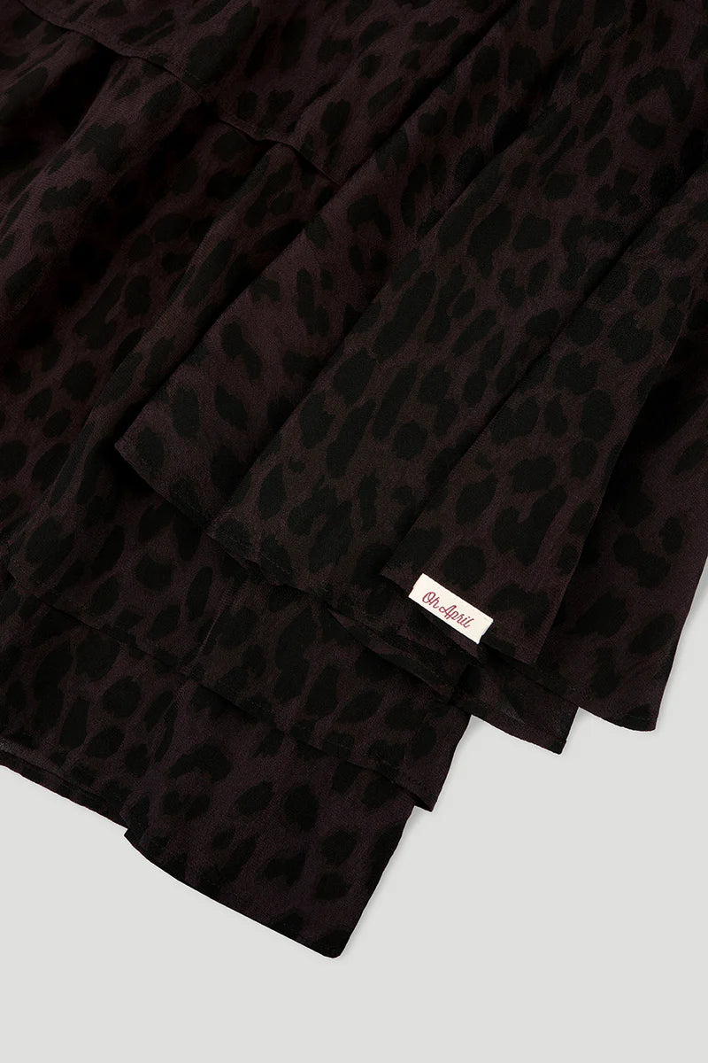 OH APRIL Dress "Lavinia" leo truffle