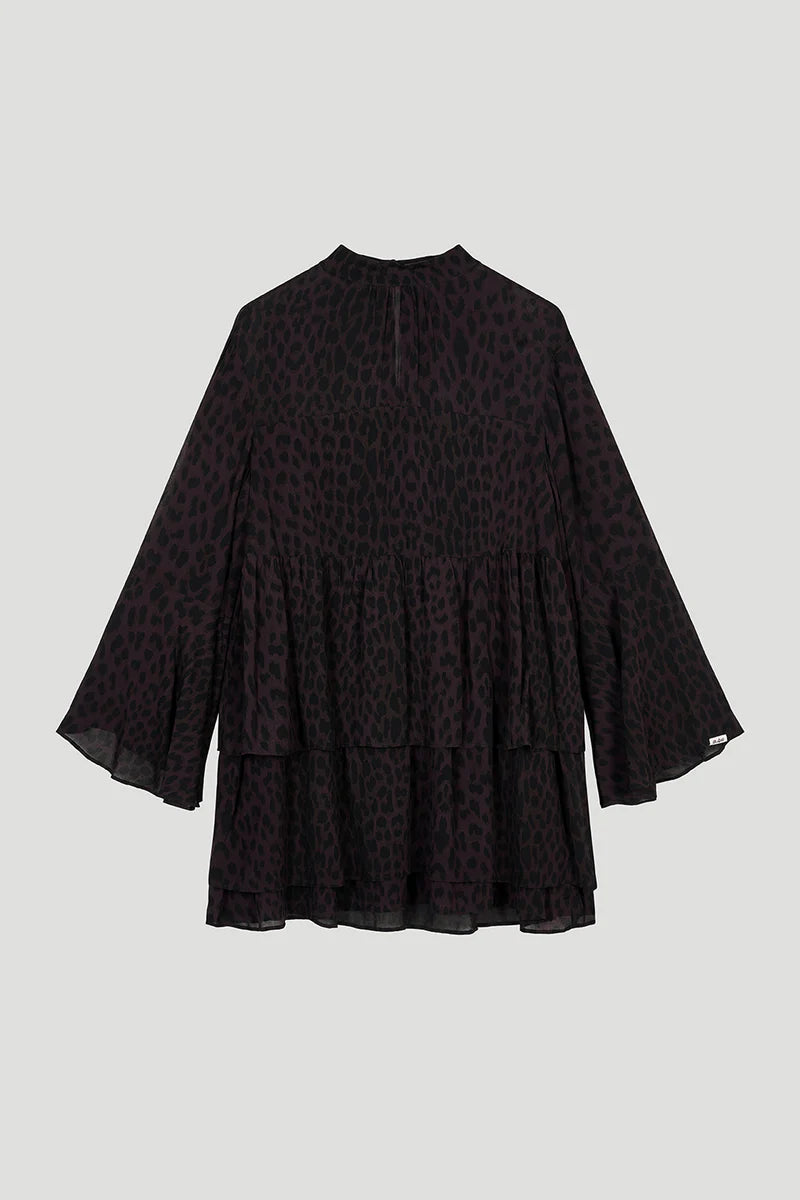 OH APRIL Dress "Lavinia" leo truffle